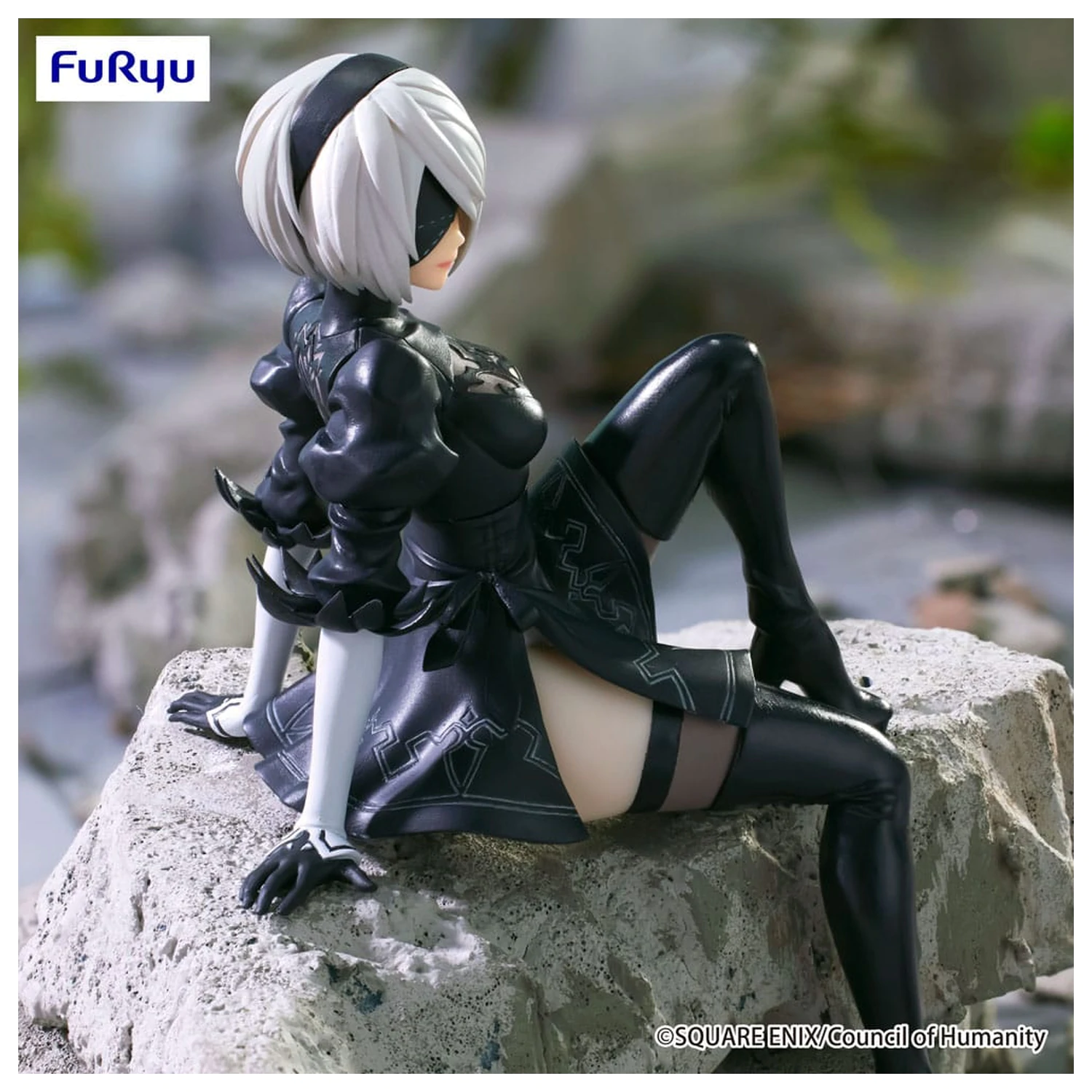 NieR:Automata Ver1.1a Držalo za rezance PVC kip YoRHa No.2 Type B 13 cm fotografija izdelka