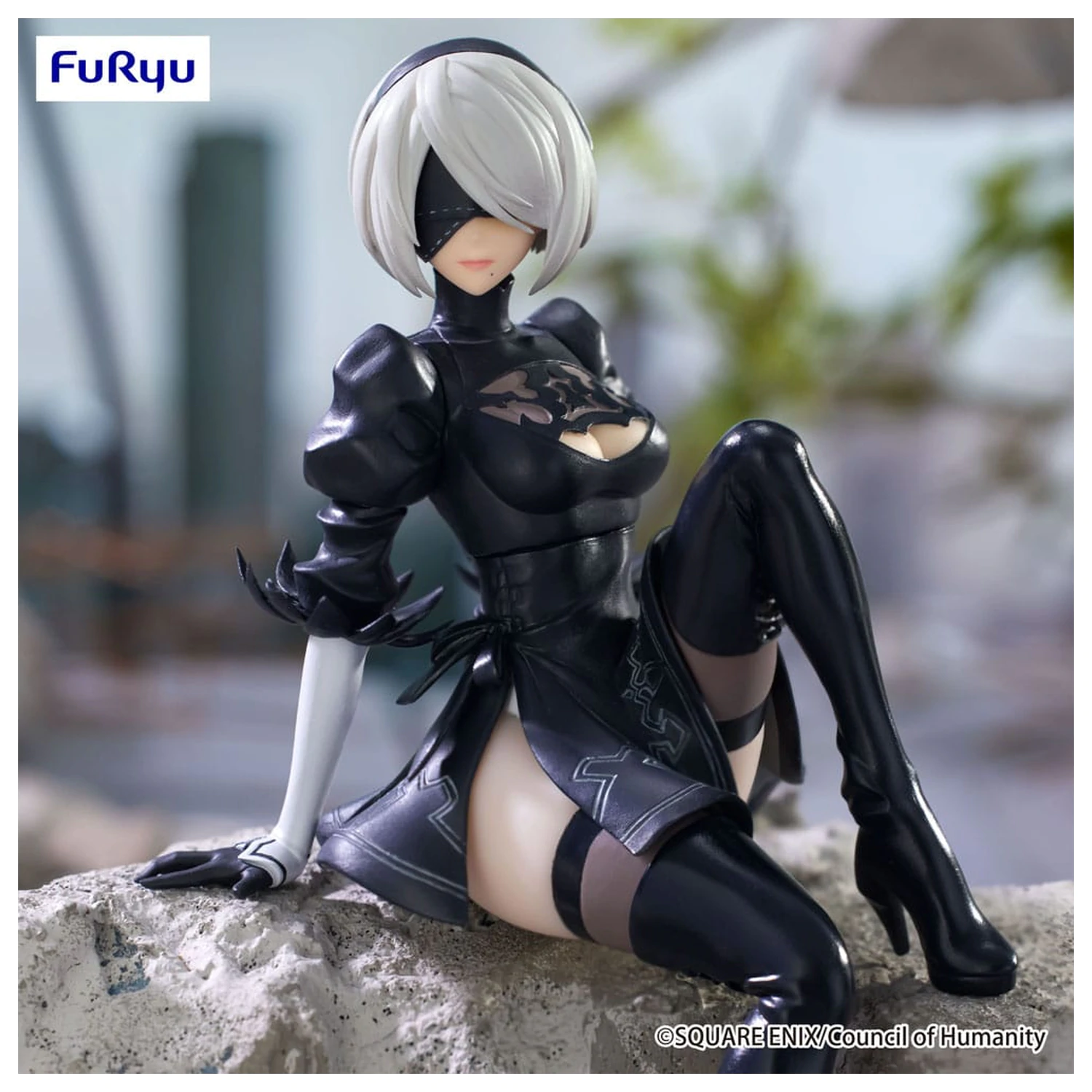 NieR:Automata Ver1.1a Držalo za rezance PVC kip YoRHa No.2 Type B 13 cm fotografija izdelka