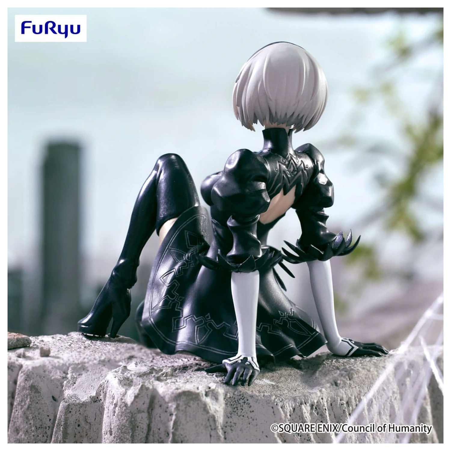 NieR:Automata Ver1.1a Držalo za rezance PVC kip YoRHa No.2 Type B 13 cm fotografija izdelka