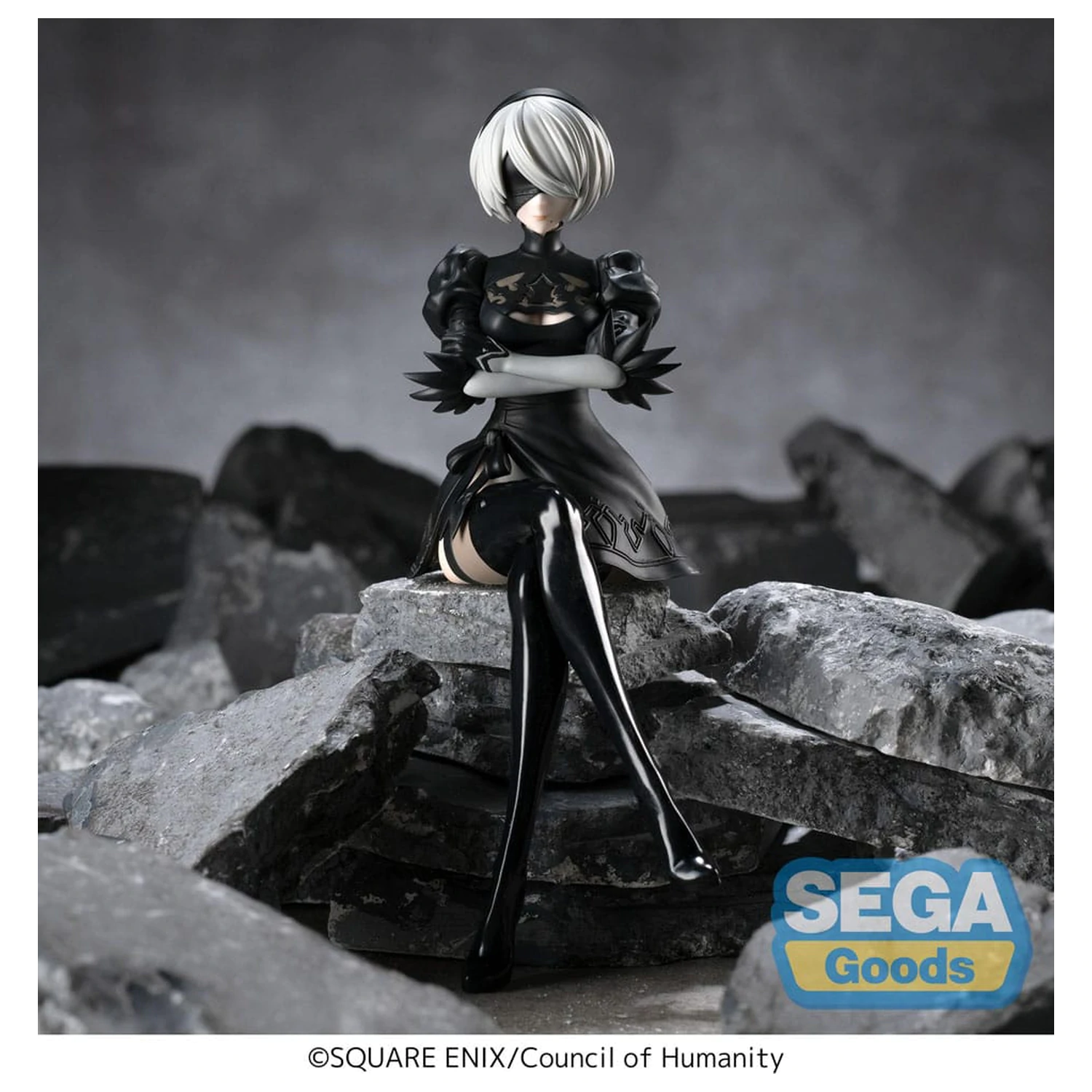 NieR:Automata Ver1.1a PM Perching PVC Kip 2B 13 cm fotografija izdelka