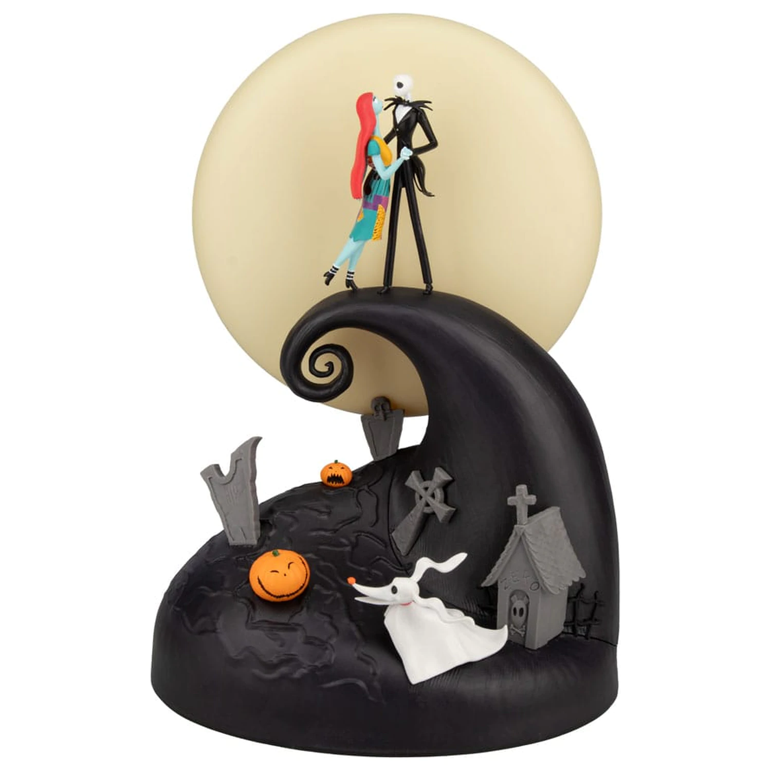 Nightmare before Christmas diorama lučka Jack & Sally fotografija izdelka