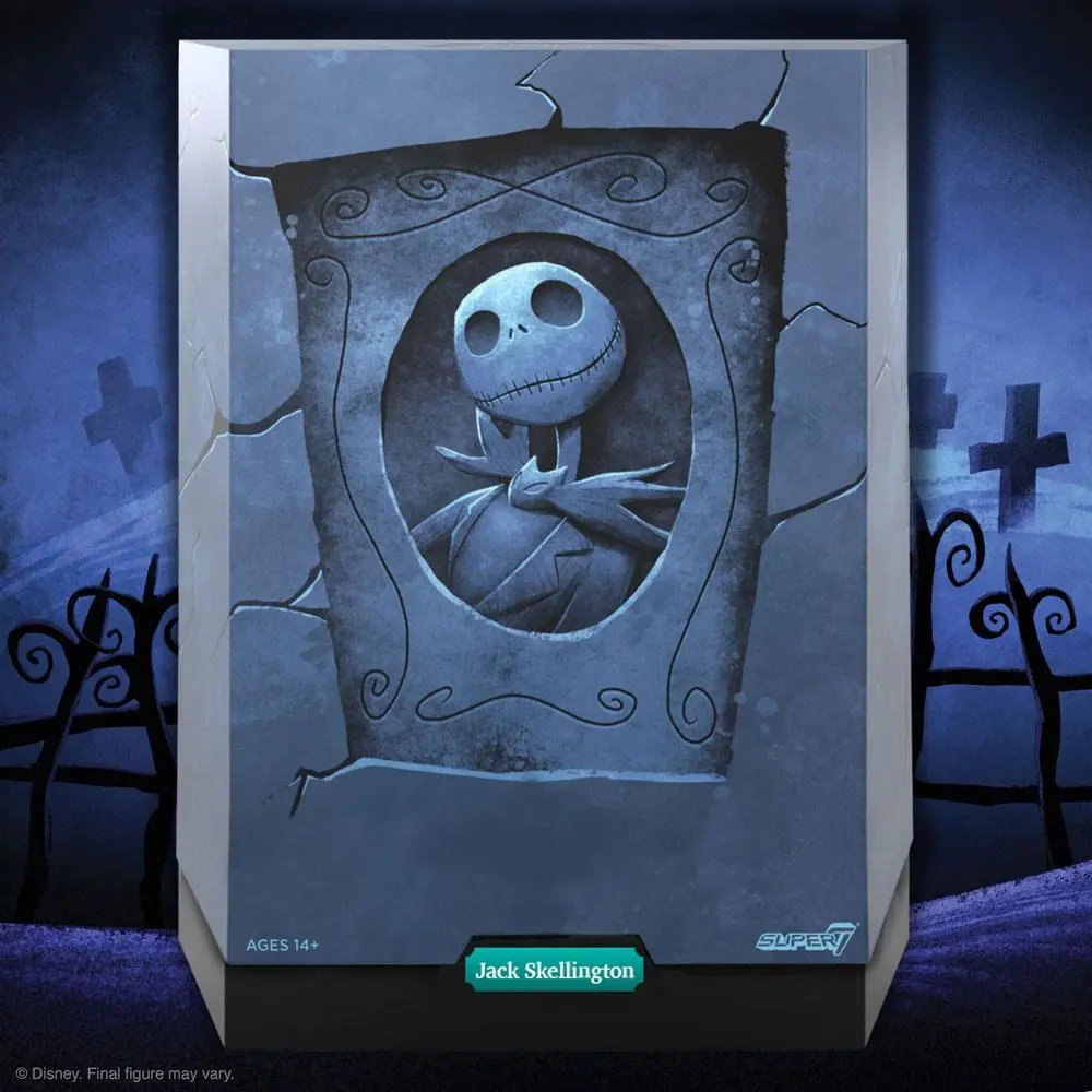 Nightmare Before Christmas Disney Ultimates Akcijska Figura Jack Skellington 18 cm fotografija izdelka