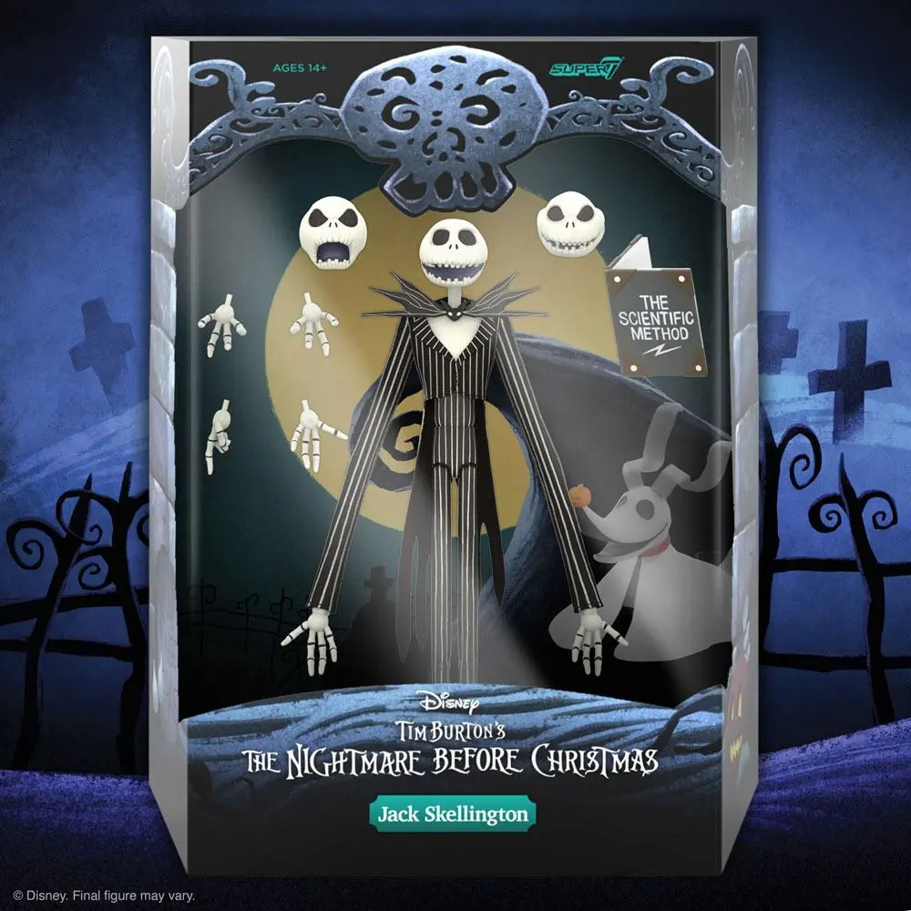 Nightmare Before Christmas Disney Ultimates Akcijska Figura Jack Skellington 18 cm fotografija izdelka