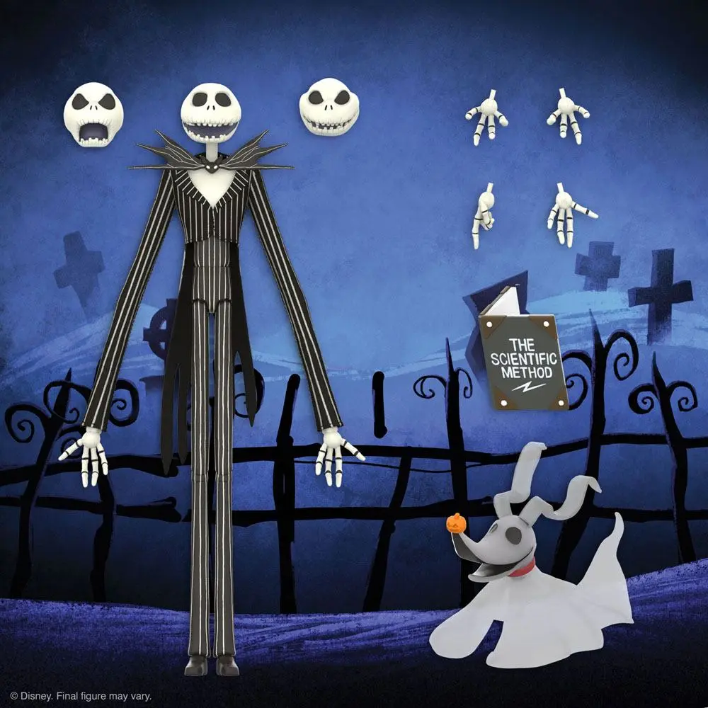 Nightmare Before Christmas Disney Ultimates Akcijska Figura Jack Skellington 18 cm fotografija izdelka