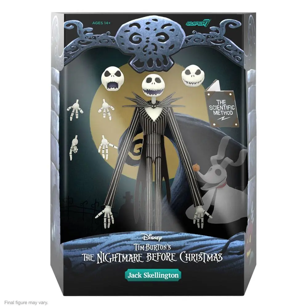 Nightmare Before Christmas Disney Ultimates Akcijska Figura Jack Skellington 18 cm fotografija izdelka