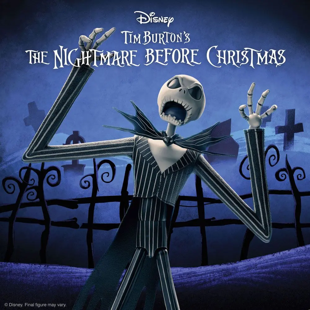 Nightmare Before Christmas Disney Ultimates Akcijska Figura Jack Skellington 18 cm fotografija izdelka