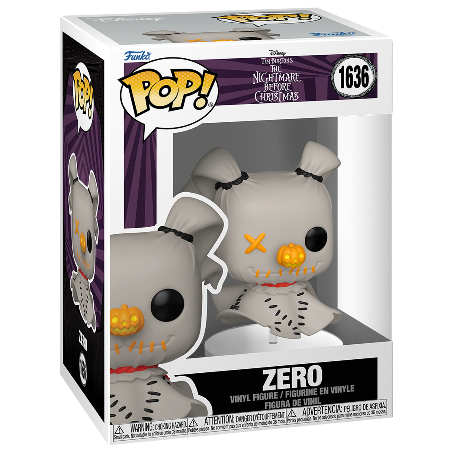 Nightmare Before Christmas Funko POP! vinilna figura Patchwork - Zero 9 cm fotografija izdelka