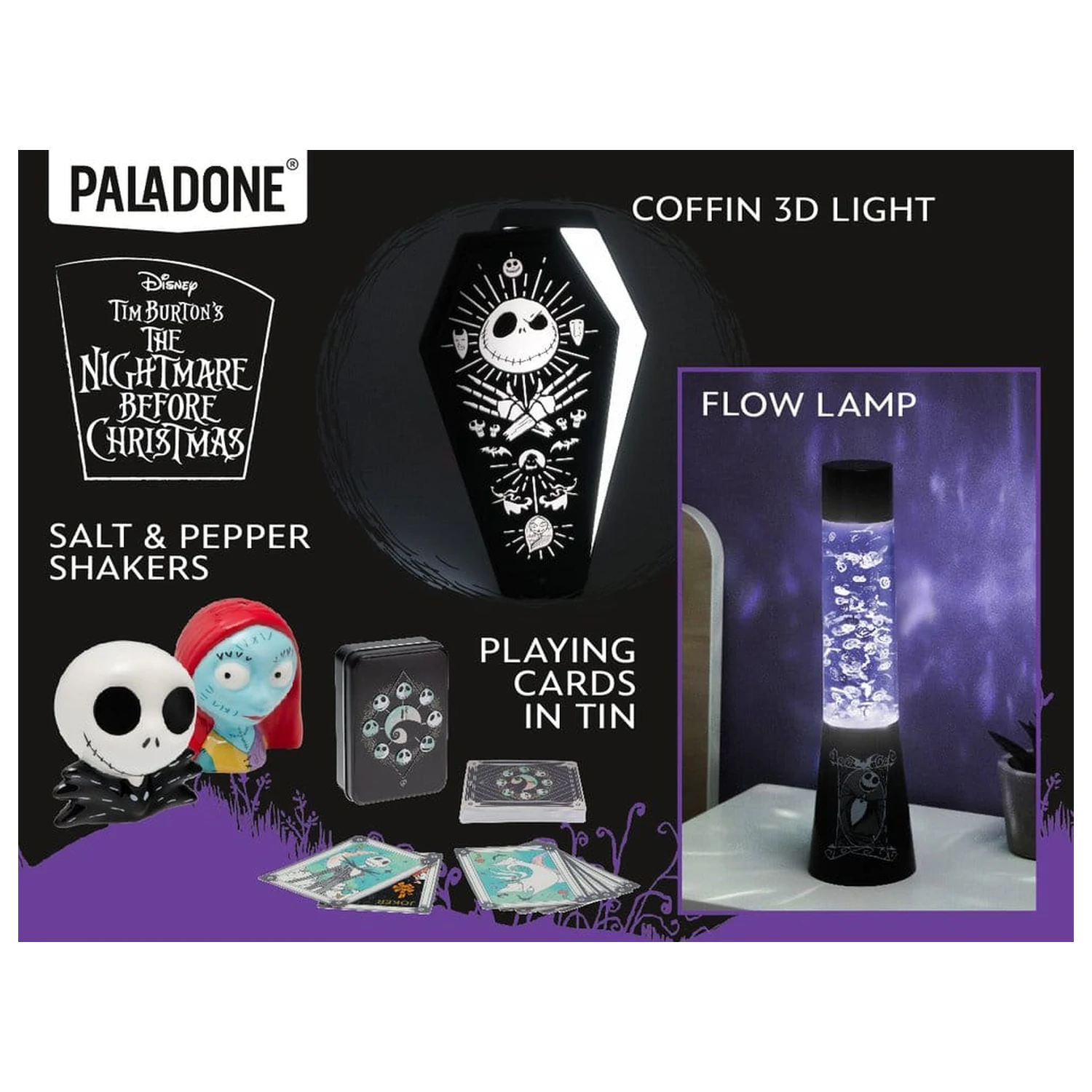 Nightmare Before Christmas Light Flow 33 cm fotografija izdelka