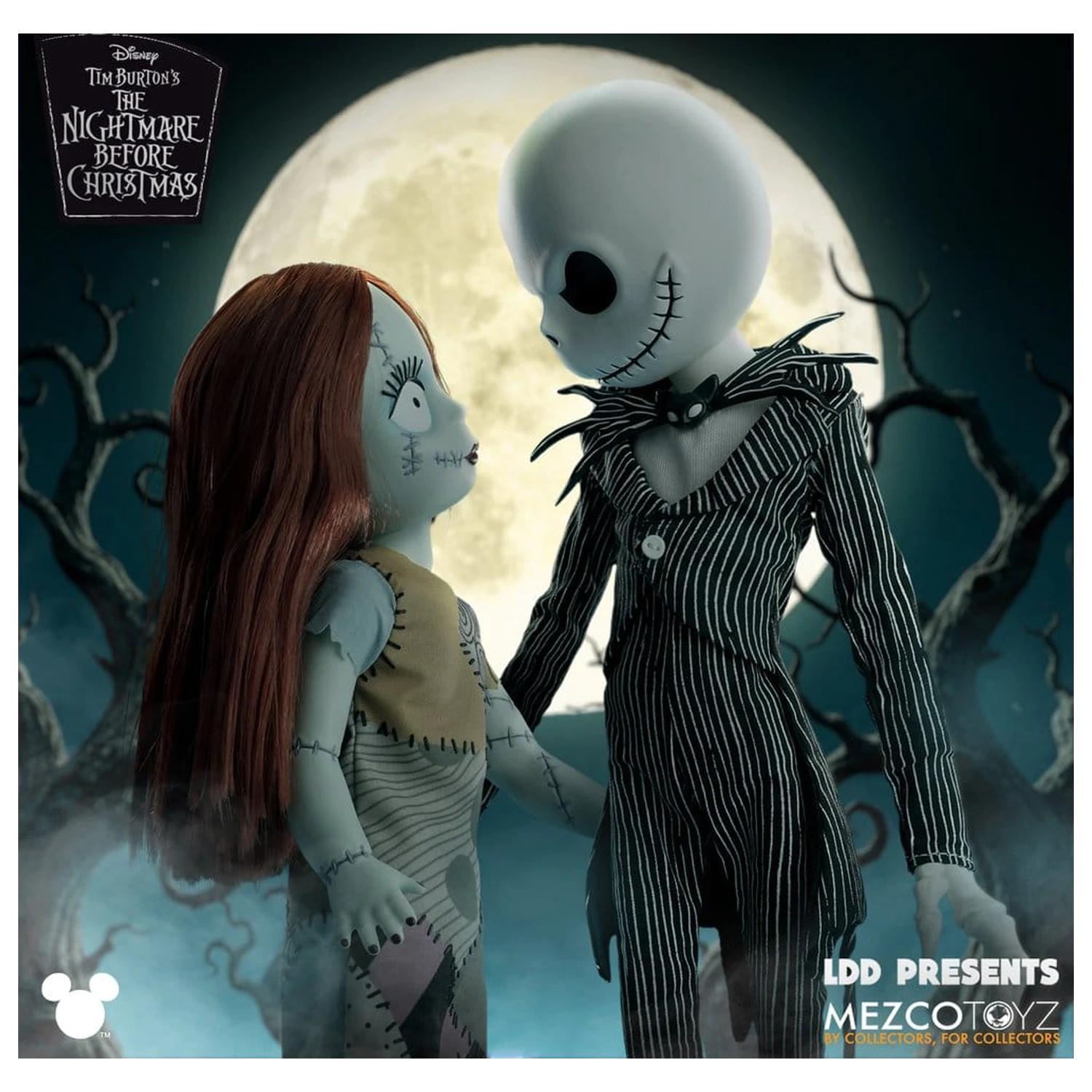 Nightmare Before Christmas LDD Presents Lutka Jack Skellington 25 cm fotografija izdelka