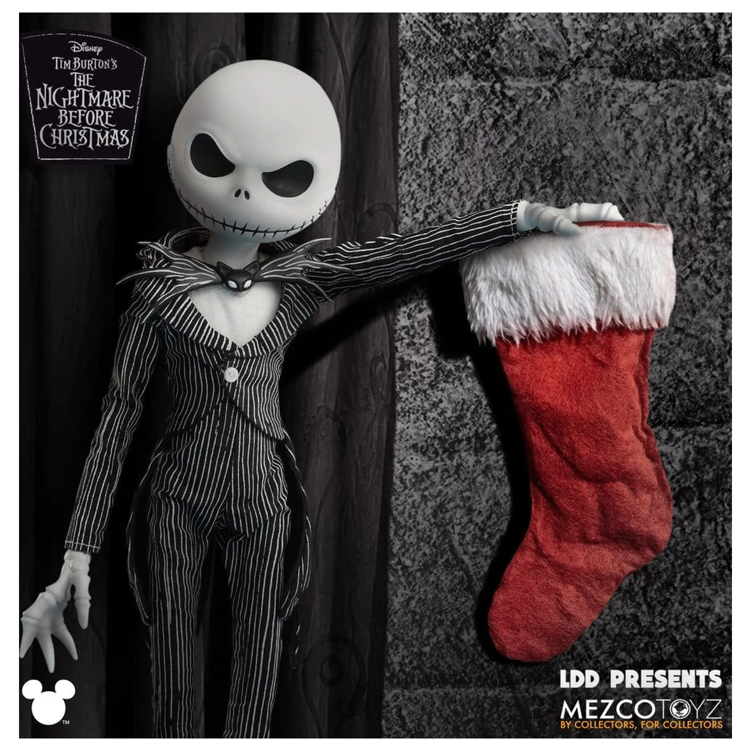 Nightmare Before Christmas LDD Presents Lutka Jack Skellington 25 cm fotografija izdelka