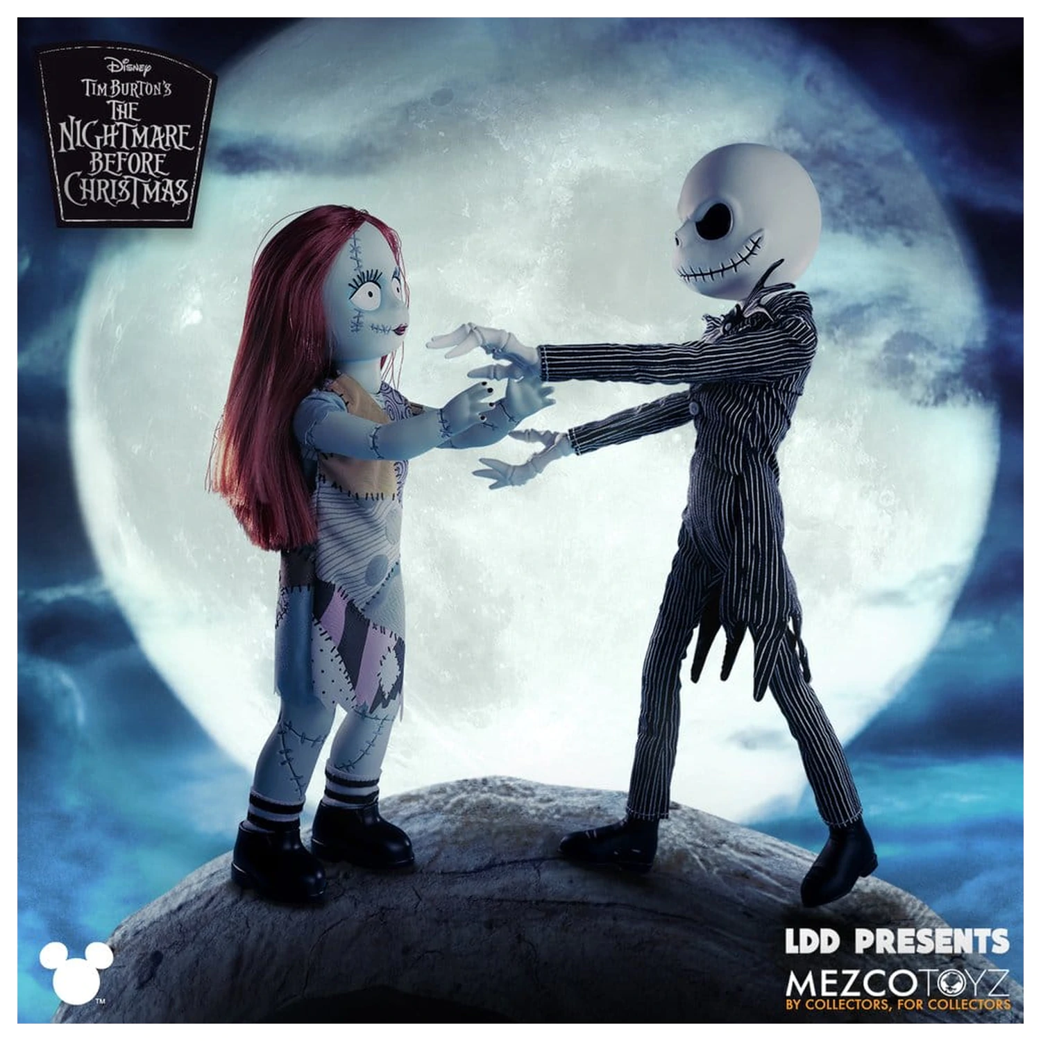 Nightmare Before Christmas LDD Presents Lutka Jack Skellington 25 cm fotografija izdelka