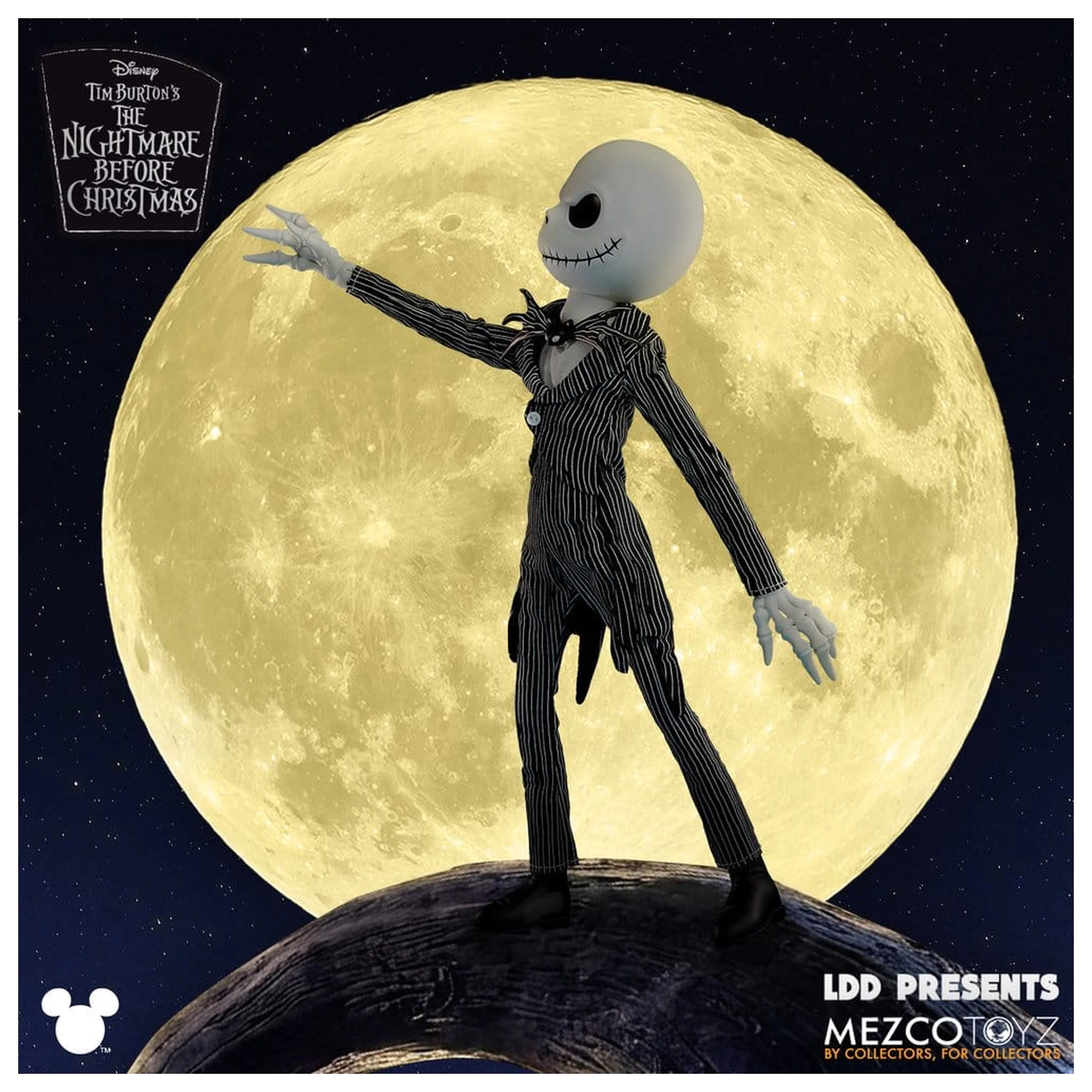 Nightmare Before Christmas LDD Presents Lutka Jack Skellington 25 cm fotografija izdelka