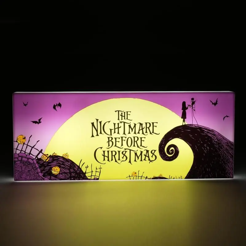 Nightmare Before Christmas Logo Svetilka 30 cm fotografija izdelka