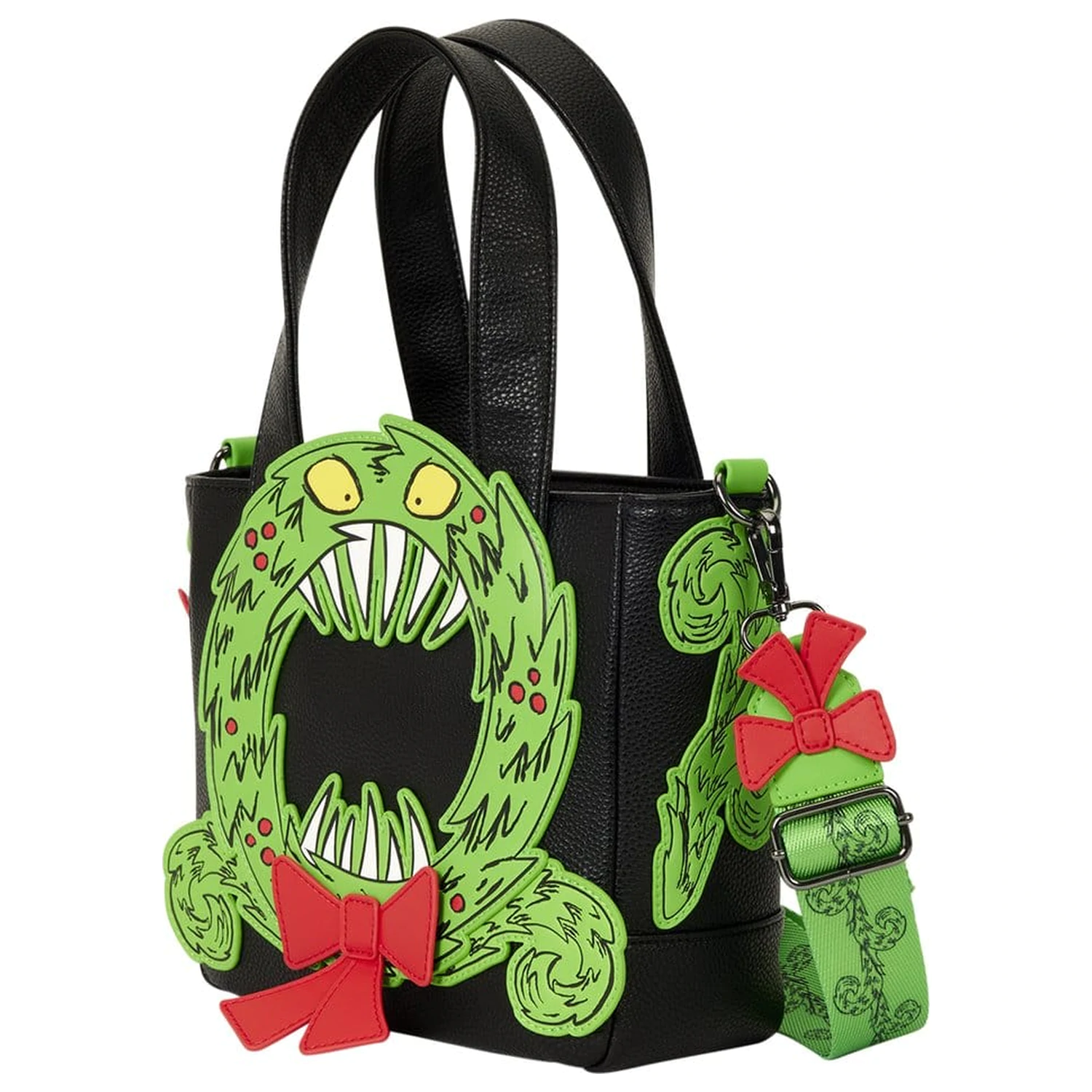 Nightmare before Christmas by Loungefly Crossbody torbica za čez telo Man-Eating Wreath fotografija izdelka