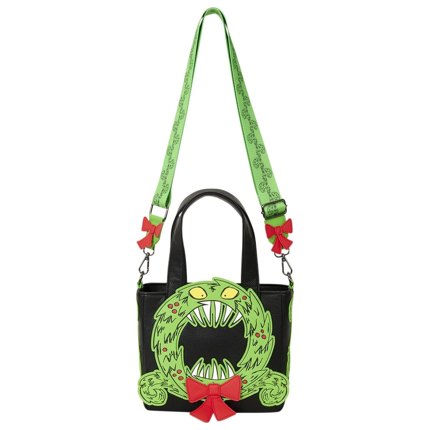 Nightmare before Christmas by Loungefly Crossbody torbica za čez telo Man-Eating Wreath fotografija izdelka