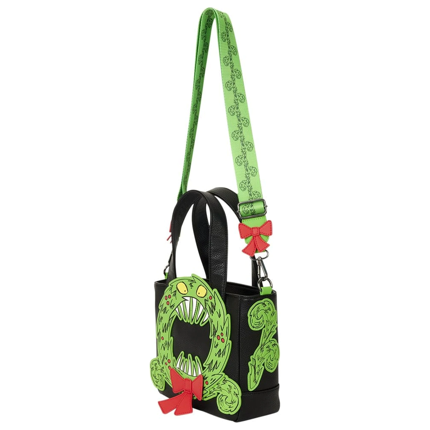 Nightmare before Christmas by Loungefly Crossbody torbica za čez telo Man-Eating Wreath fotografija izdelka