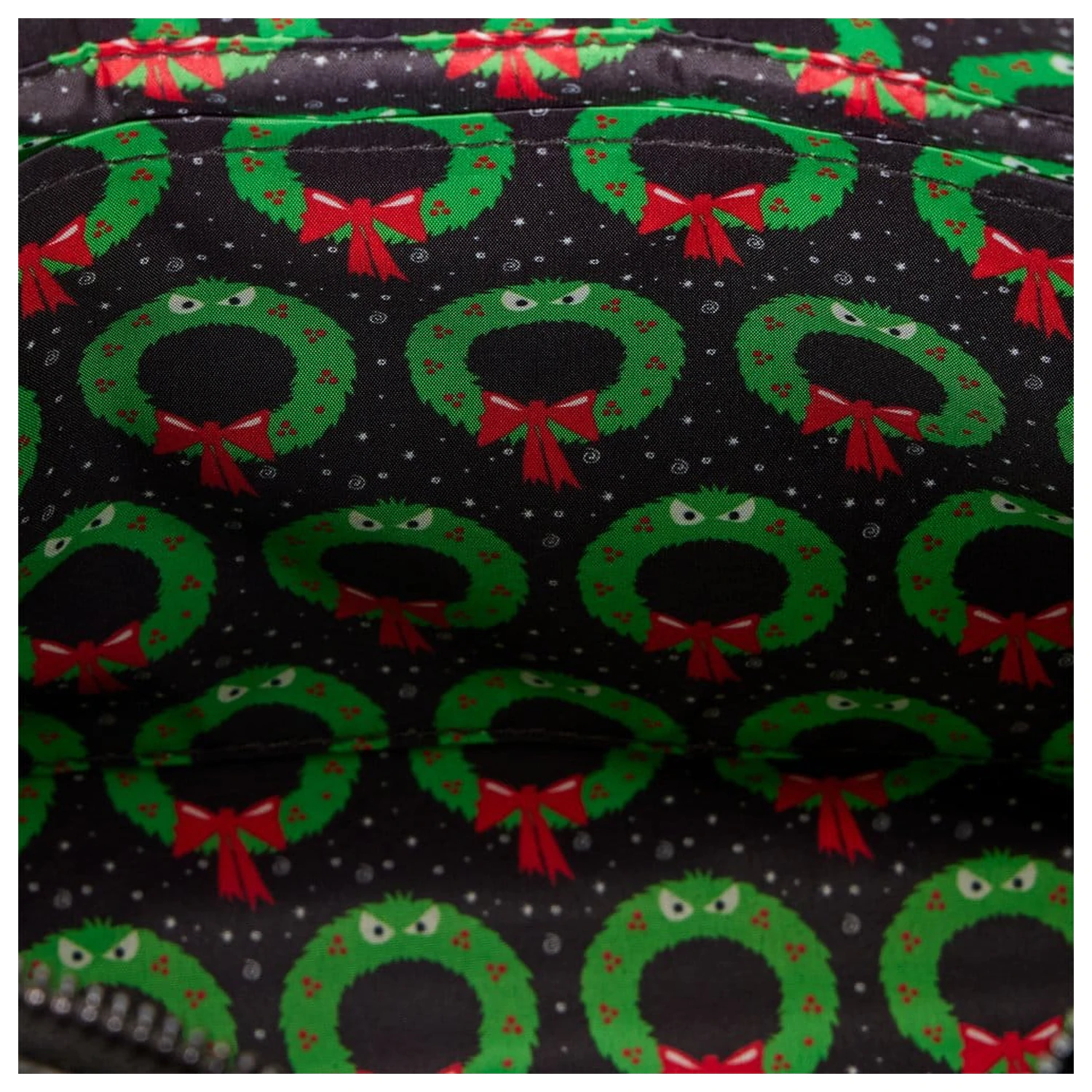 Nightmare before Christmas by Loungefly Crossbody torbica za čez telo Man-Eating Wreath fotografija izdelka