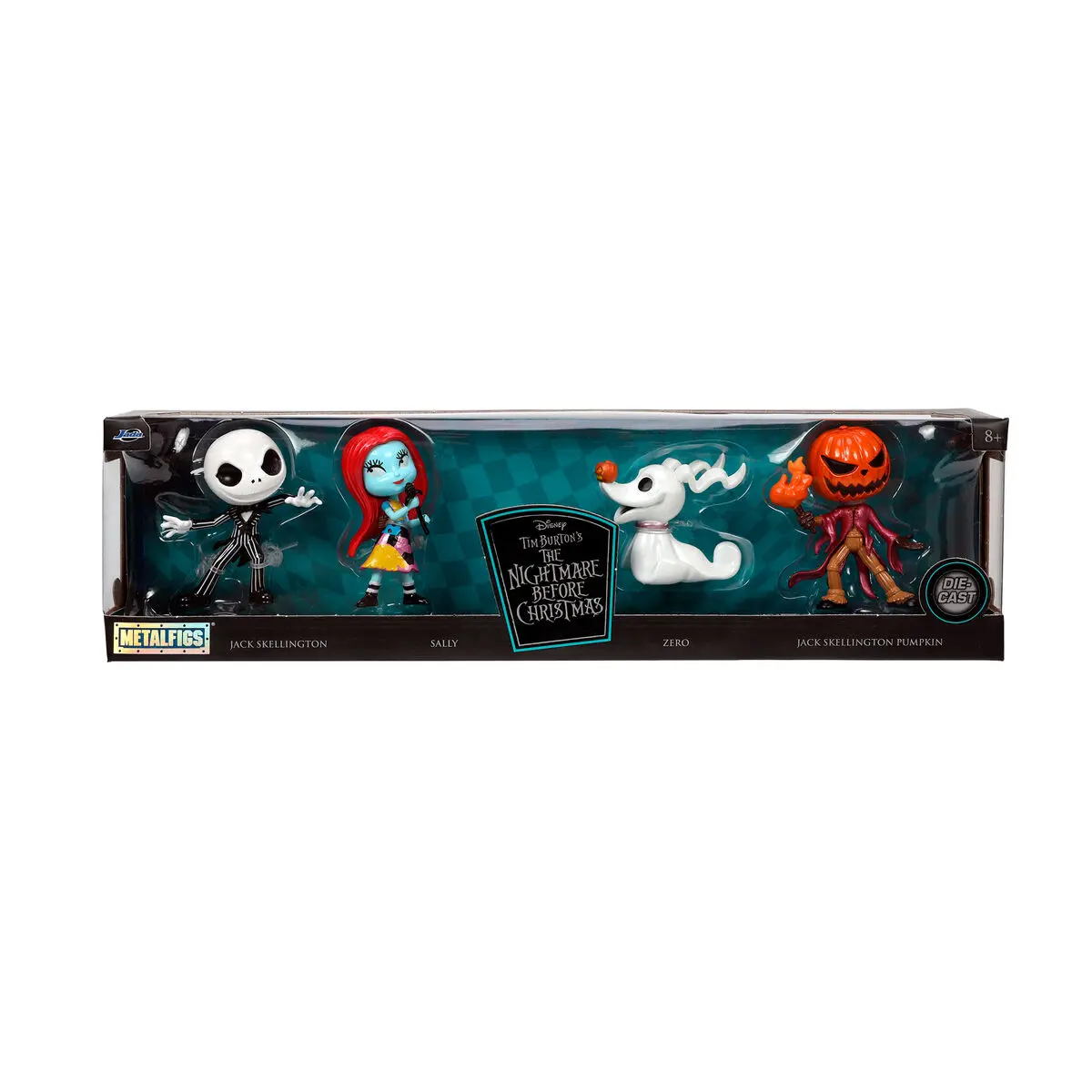 Nightmare Before Christmas set 4 kovinskih figur 7cm fotografija izdelka