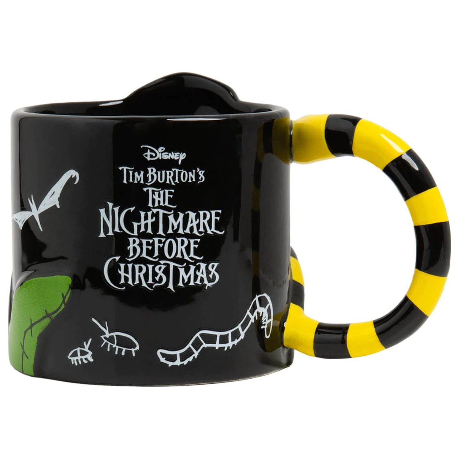 Nightmare before Christmas oblikovan vrč Oogie Boogie se sveti v temi fotografija izdelka