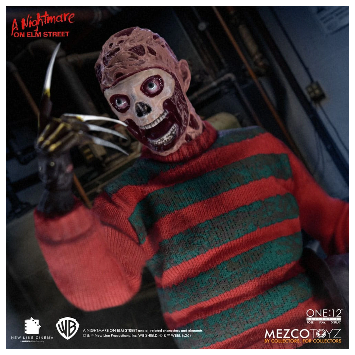 Nightmare On Elm Street akcijska figura 1/12 Freddy Krueger 17 cm fotografija izdelka