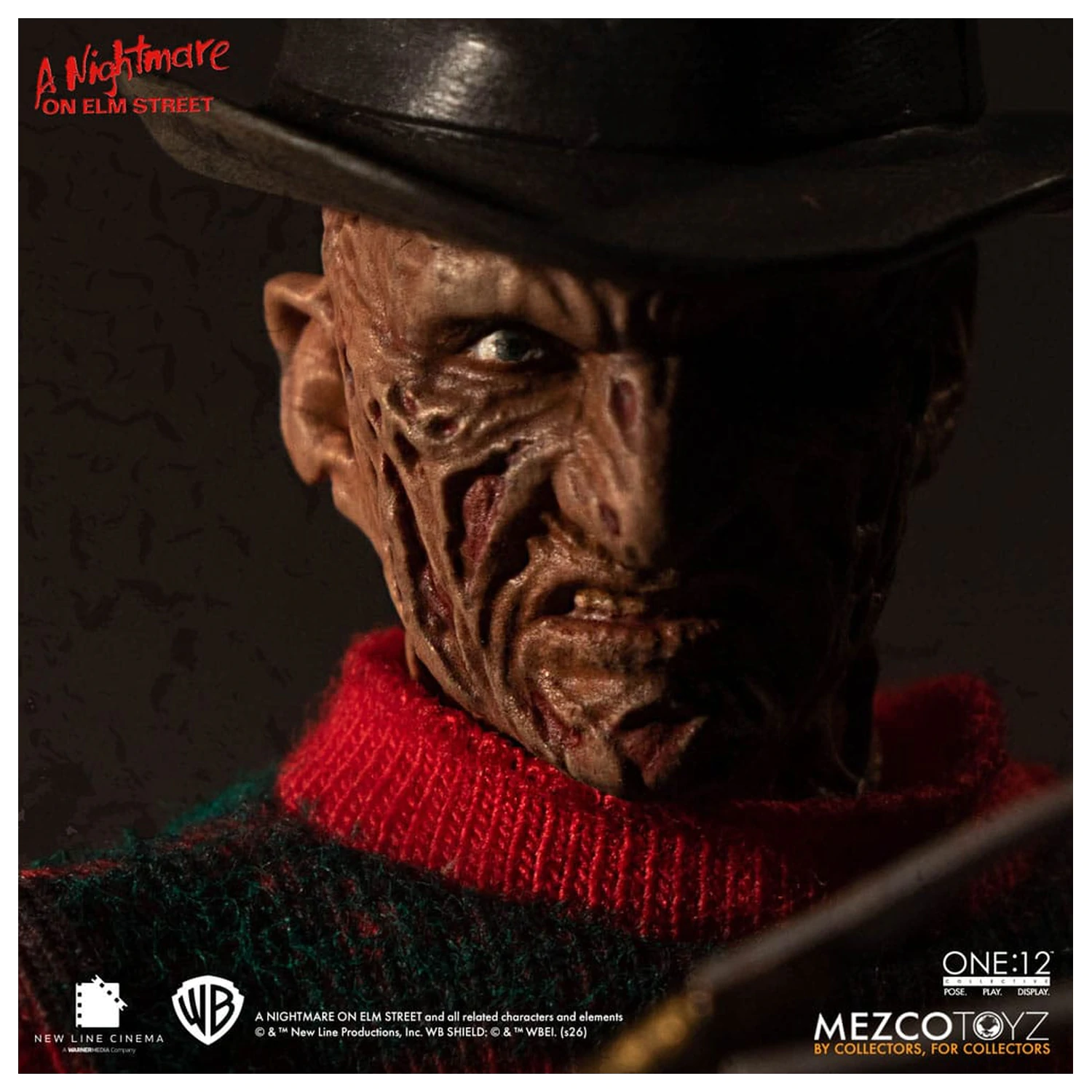Nightmare On Elm Street akcijska figura 1/12 Freddy Krueger 17 cm fotografija izdelka