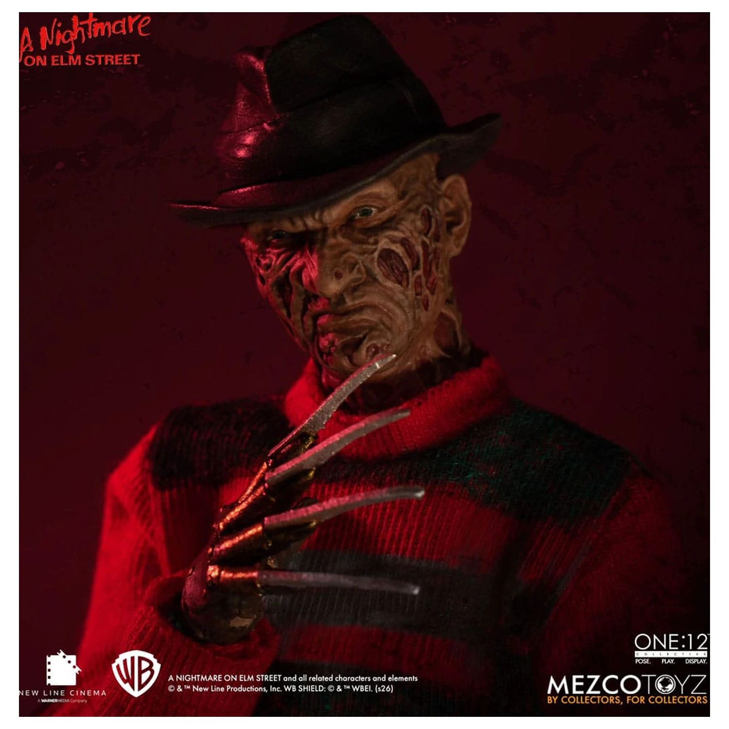 Nightmare On Elm Street akcijska figura 1/12 Freddy Krueger 17 cm fotografija izdelka