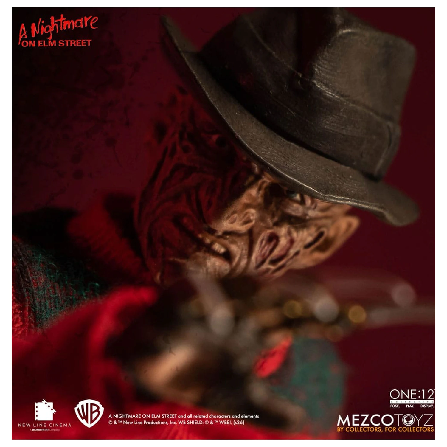 Nightmare On Elm Street akcijska figura 1/12 Freddy Krueger 17 cm fotografija izdelka