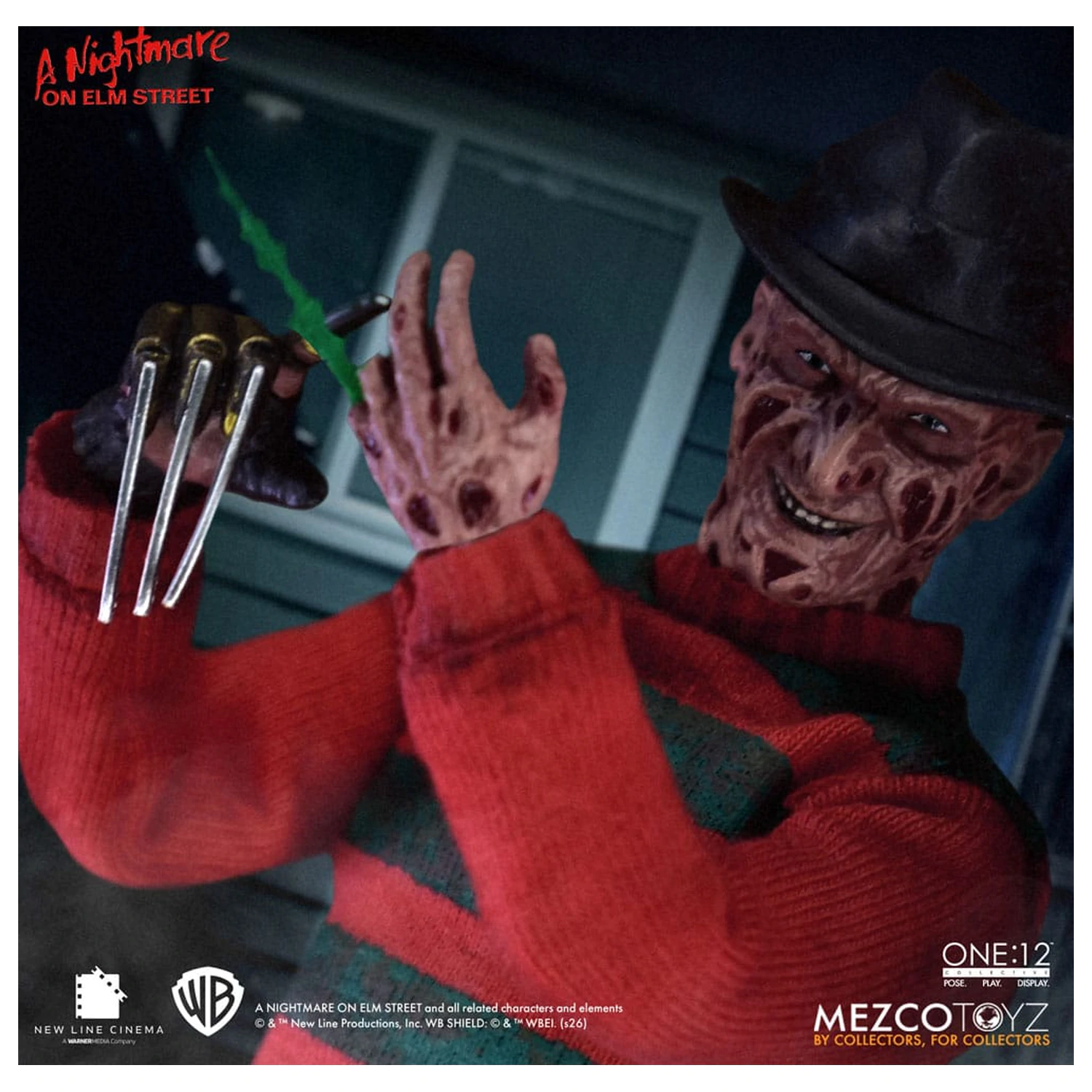 Nightmare On Elm Street akcijska figura 1/12 Freddy Krueger 17 cm fotografija izdelka