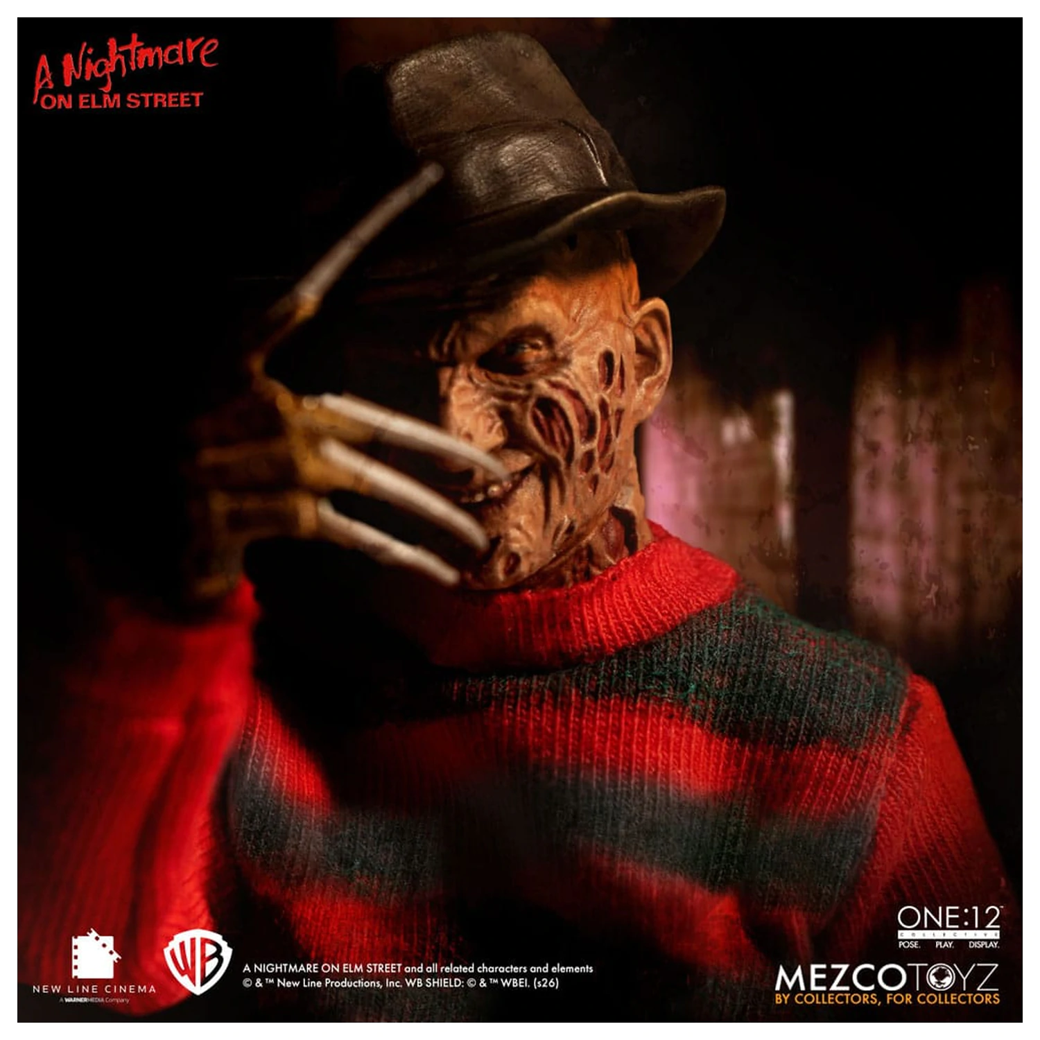 Nightmare On Elm Street akcijska figura 1/12 Freddy Krueger 17 cm fotografija izdelka