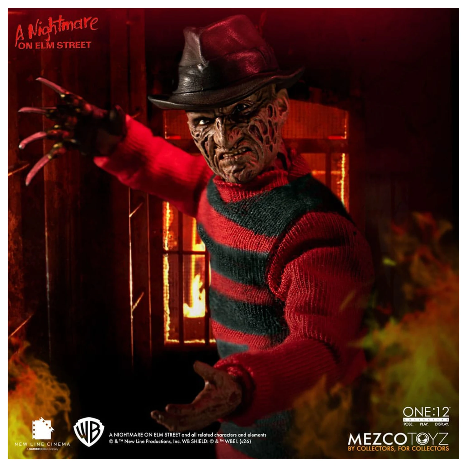 Nightmare On Elm Street akcijska figura 1/12 Freddy Krueger 17 cm fotografija izdelka