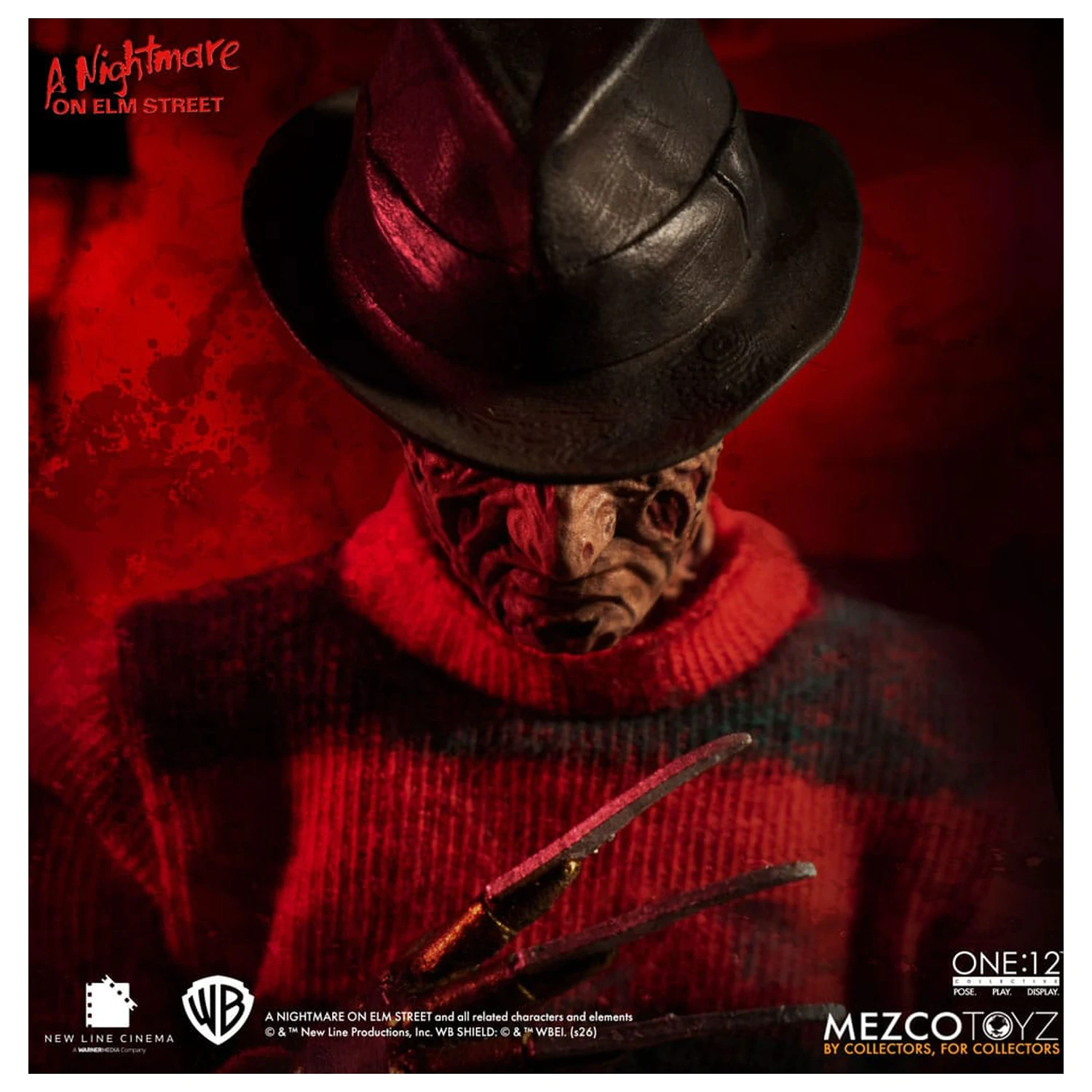 Nightmare On Elm Street akcijska figura 1/12 Freddy Krueger 17 cm fotografija izdelka