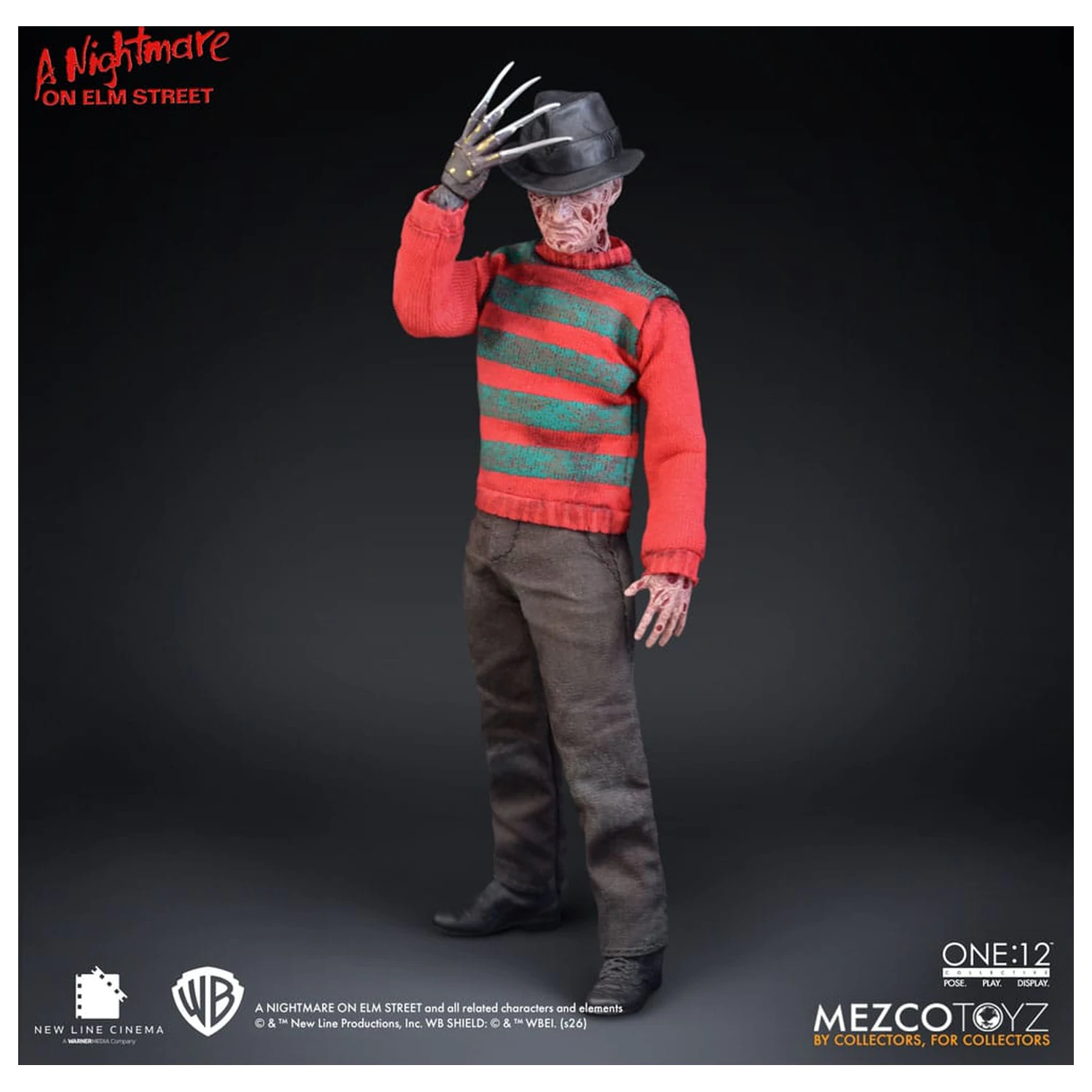 Nightmare On Elm Street akcijska figura 1/12 Freddy Krueger 17 cm fotografija izdelka