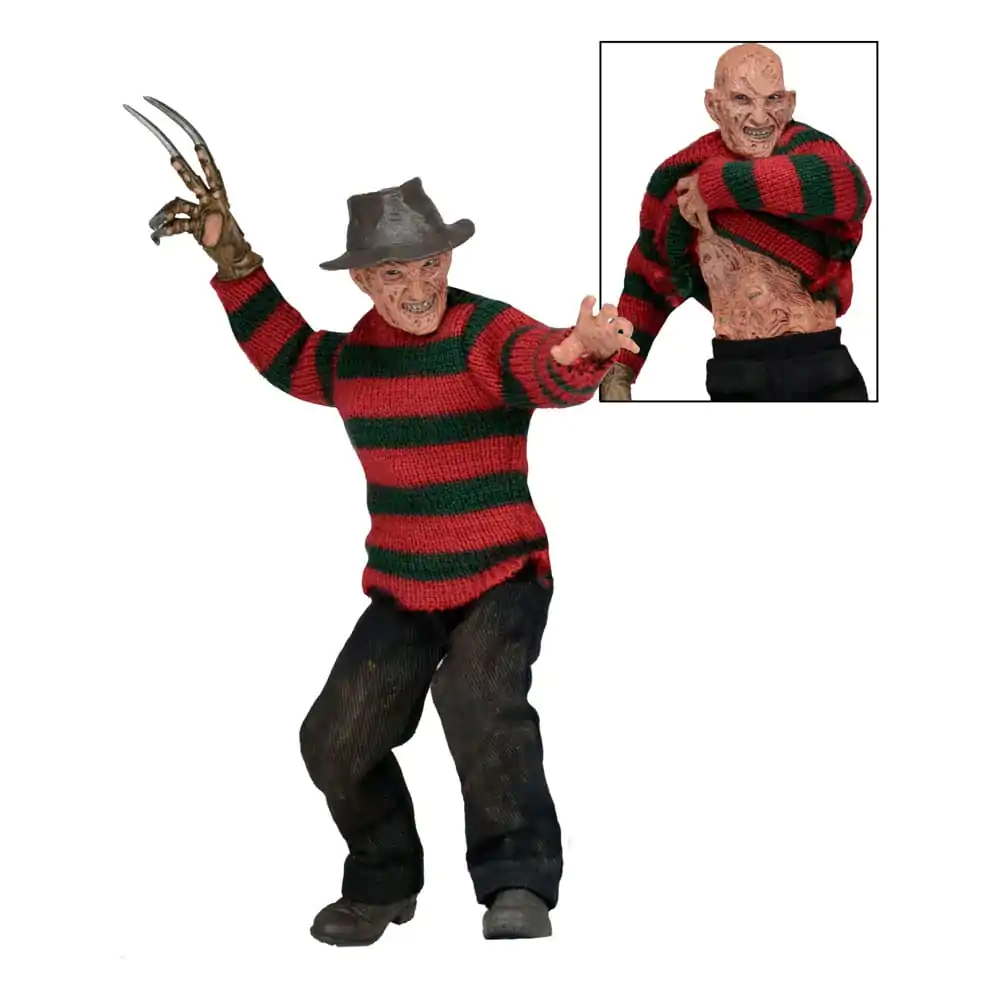 A Nightmare on Elm Street 3 Oblečena akcijska figura Freddy Krueger 20 cm fotografija izdelka