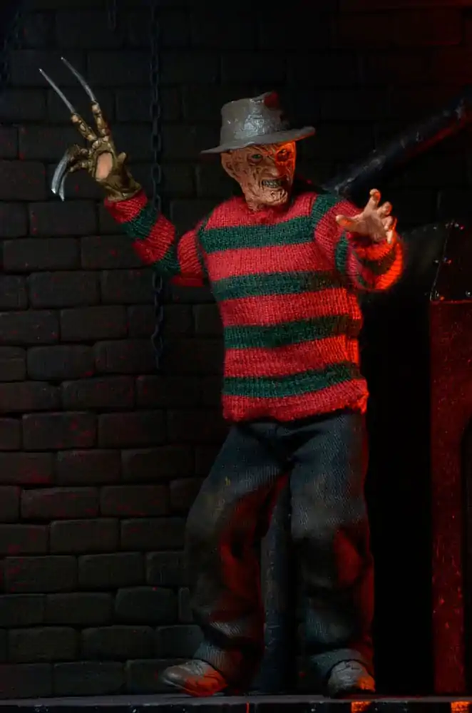 A Nightmare on Elm Street 3 Oblečena akcijska figura Freddy Krueger 20 cm fotografija izdelka