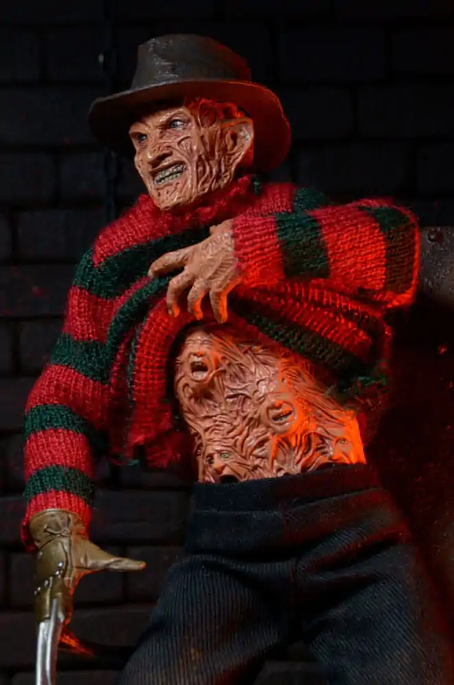 A Nightmare on Elm Street 3 Oblečena akcijska figura Freddy Krueger 20 cm fotografija izdelka