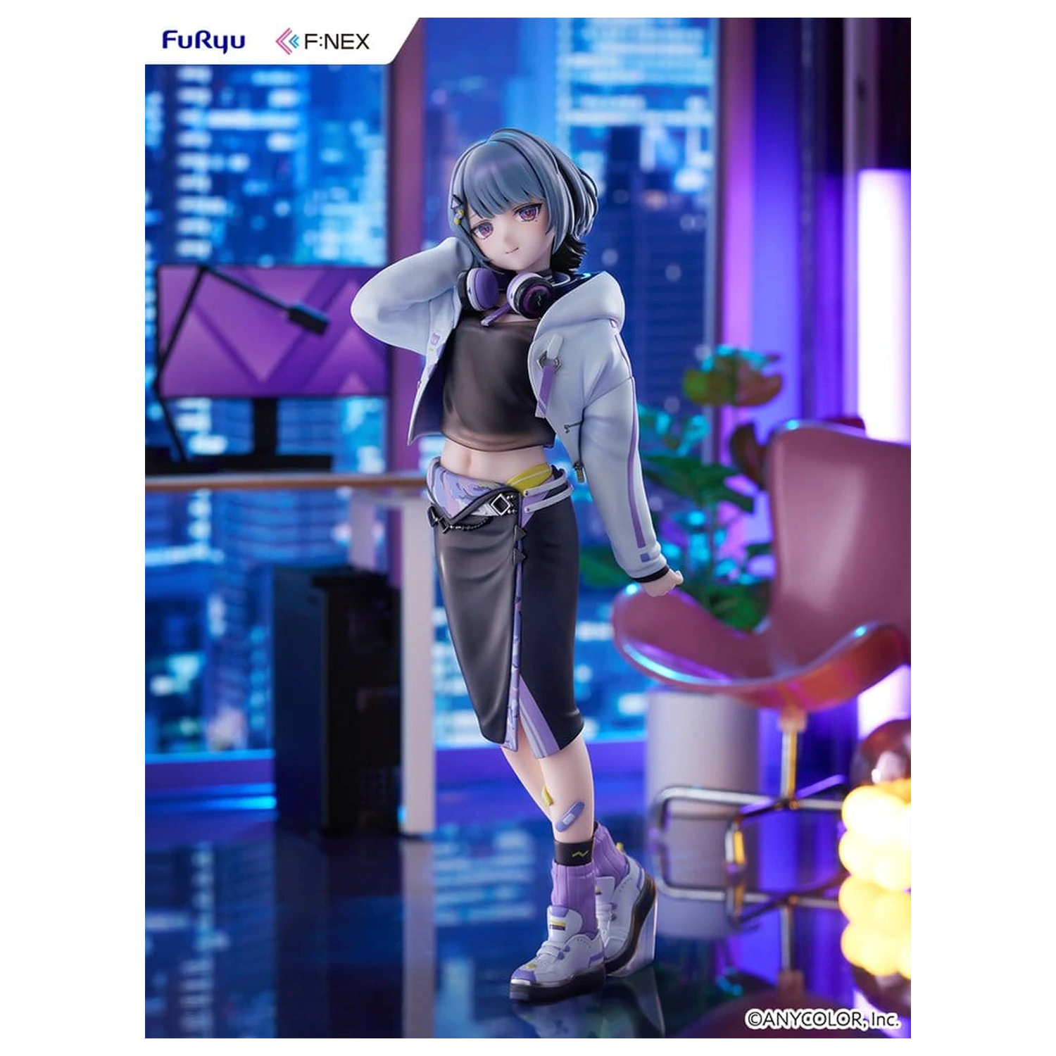 Nijisanji F:NEX PVC figura 1/7 Koshimizu Toru 24 cm fotografija izdelka