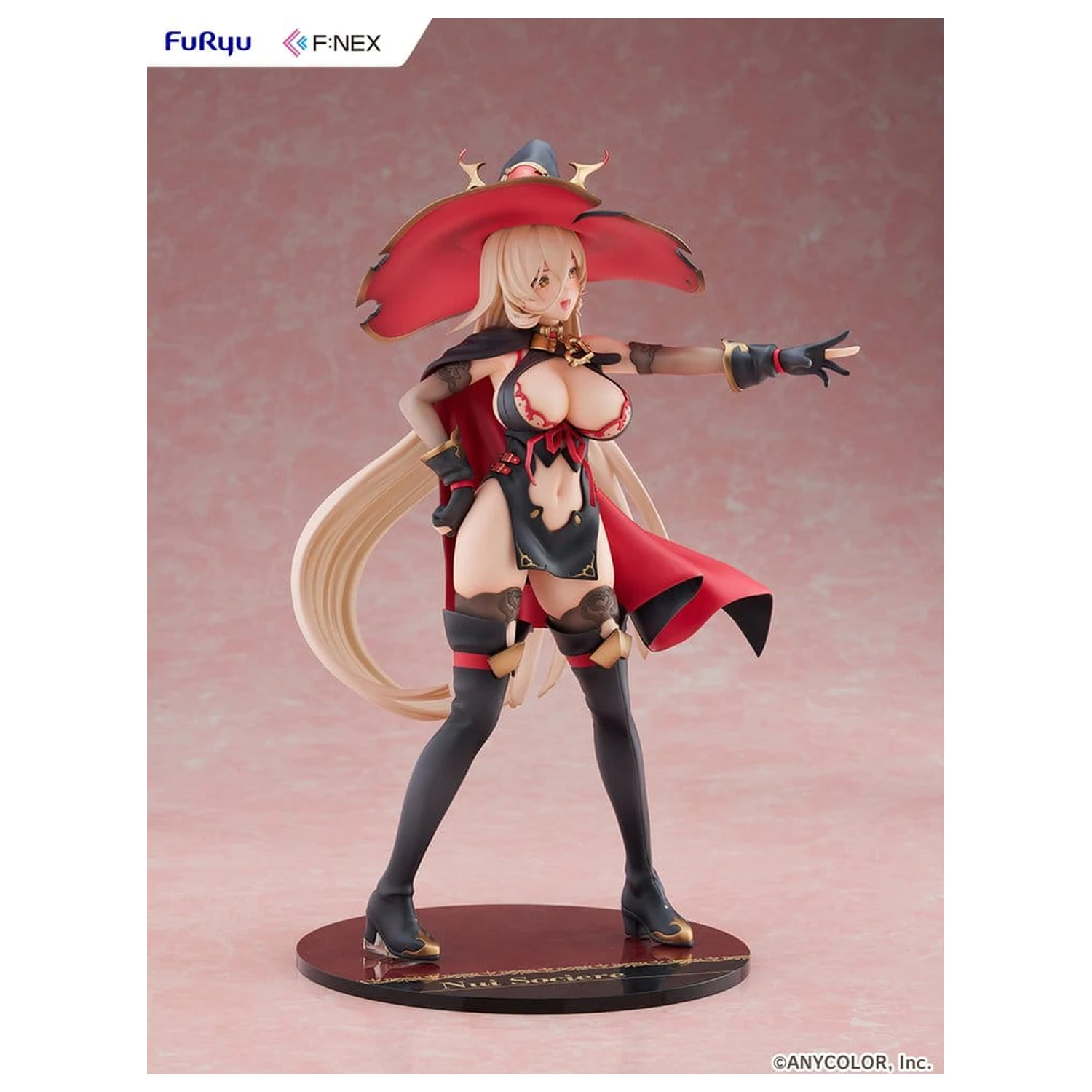 Nijisanji F:Nex PVC kip 1/7 Nuit Sociere 27 cm fotografija izdelka