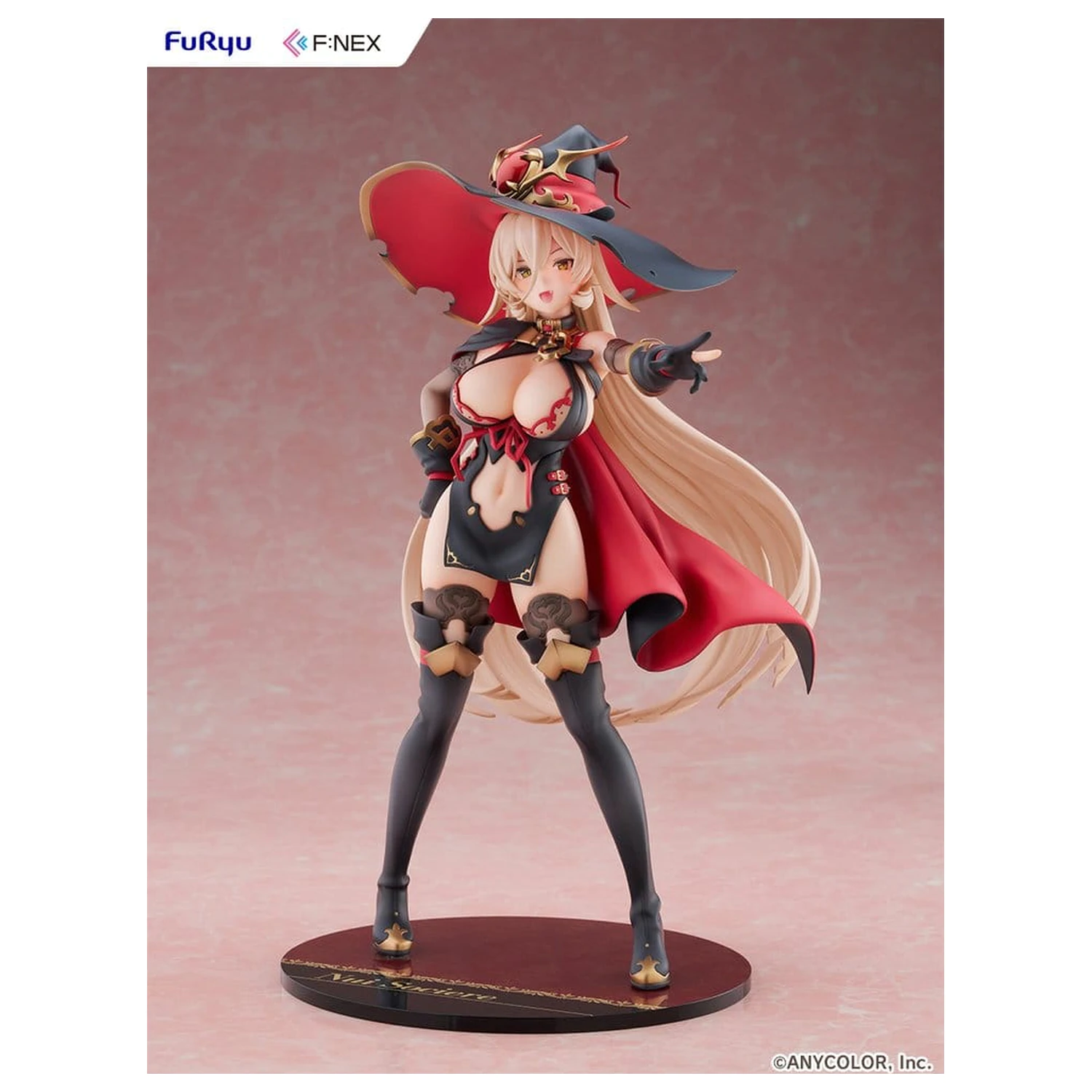 Nijisanji F:Nex PVC kip 1/7 Nuit Sociere 27 cm fotografija izdelka