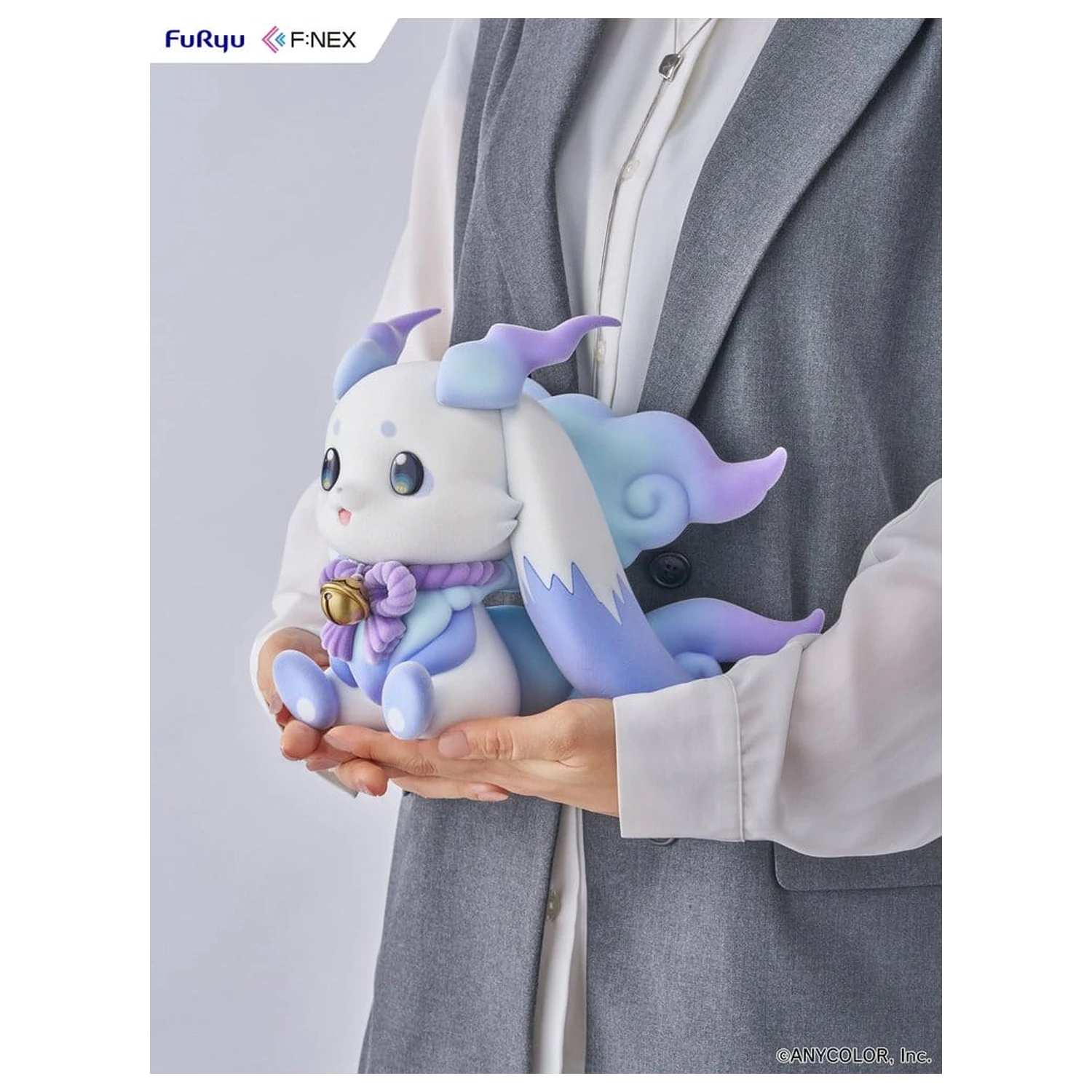 Nijisanji F:Nex Flocky mehka vinilna figura 1/2 Lunlun 20 cm fotografija izdelka