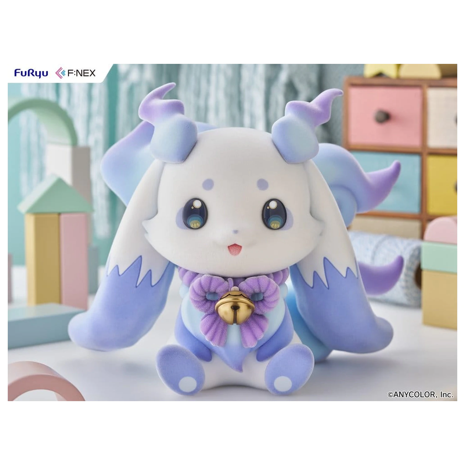 Nijisanji F:Nex Flocky mehka vinilna figura 1/2 Lunlun 20 cm fotografija izdelka