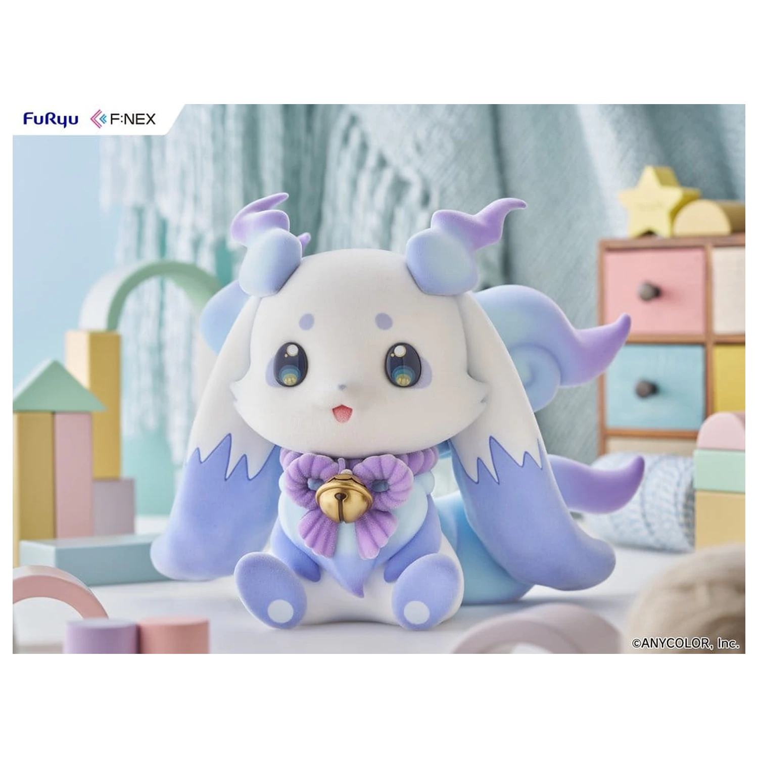 Nijisanji F:Nex Flocky mehka vinilna figura 1/2 Lunlun 20 cm fotografija izdelka