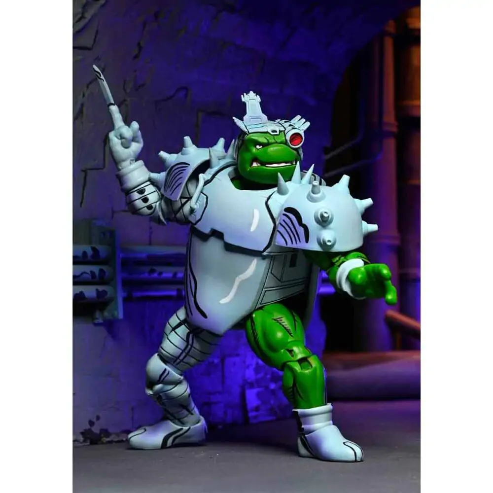 Ninja Turtles Teenage Mutant Mirage Comics Cyborg Donatello figura 18cm fotografija izdelka