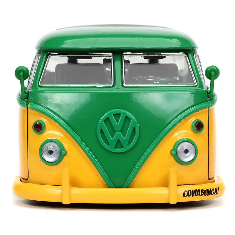 Teenage Mutant Ninja Turtles Diecast Model 1/24 1962 VW Bus Leonardo - modelček iz tlačno litega materiala v merilu 1/24 fotografija izdelka