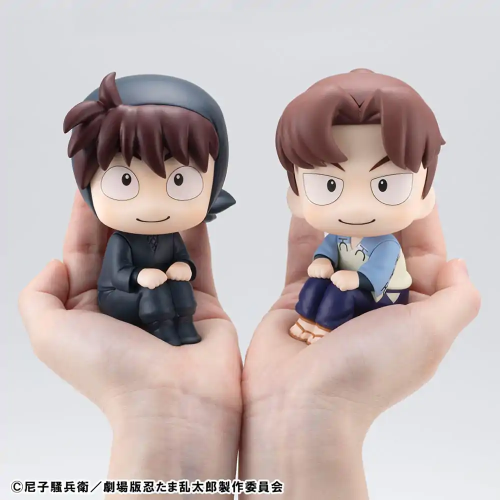 Nintama Rantaro Look Up PVC Kip Hansuke Doi & Rikichi Yamada Set (z darilom) 11 cm fotografija izdelka