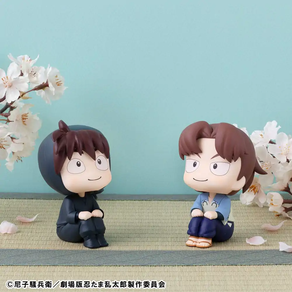 Nintama Rantaro Look Up PVC Kip Hansuke Doi & Rikichi Yamada Set (z darilom) 11 cm fotografija izdelka