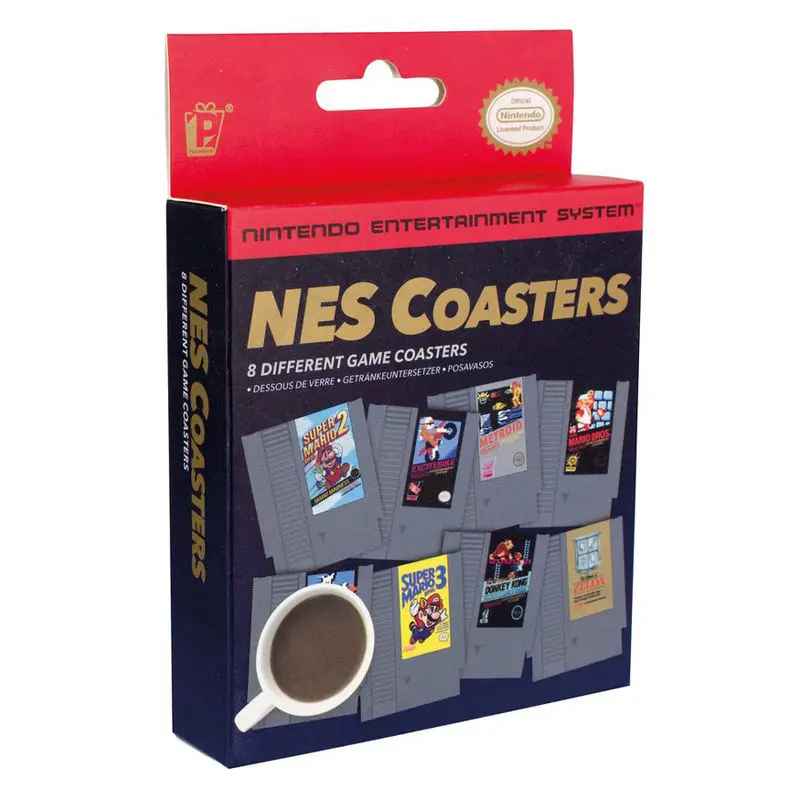 Nintendo NES podstavki za kozarce kartuše fotografija izdelka