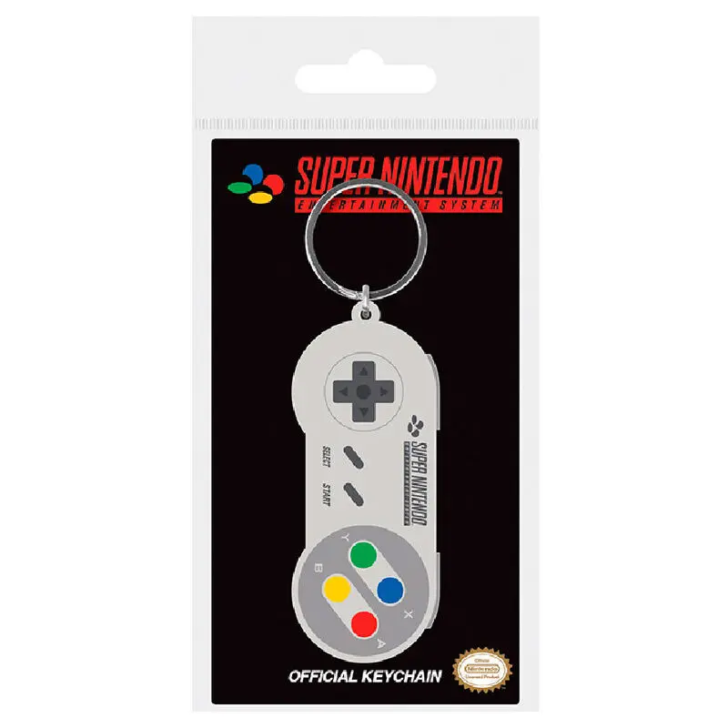 Nintendo Gumijasti obesek za ključe SNES Controller 6 cm fotografija izdelka