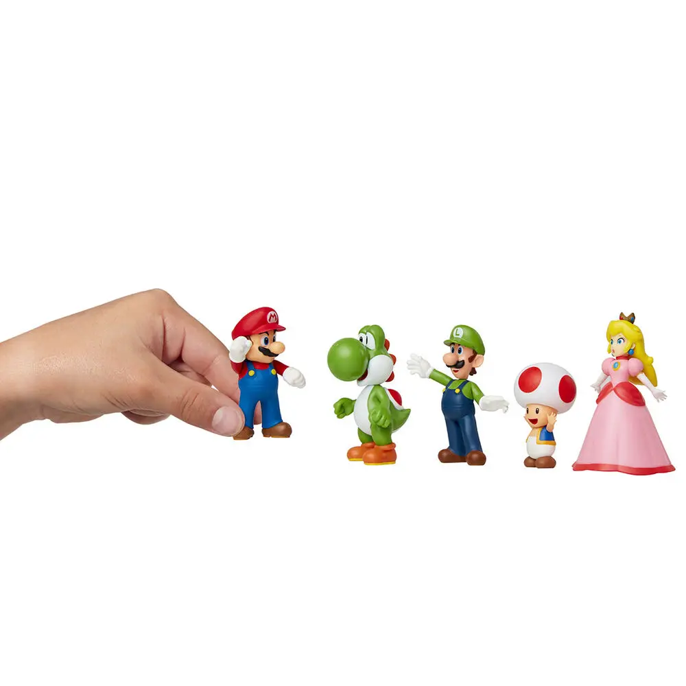 World of Nintendo Super Mario & Friends figurice 5-delni komplet Ekskluzivno fotografija izdelka