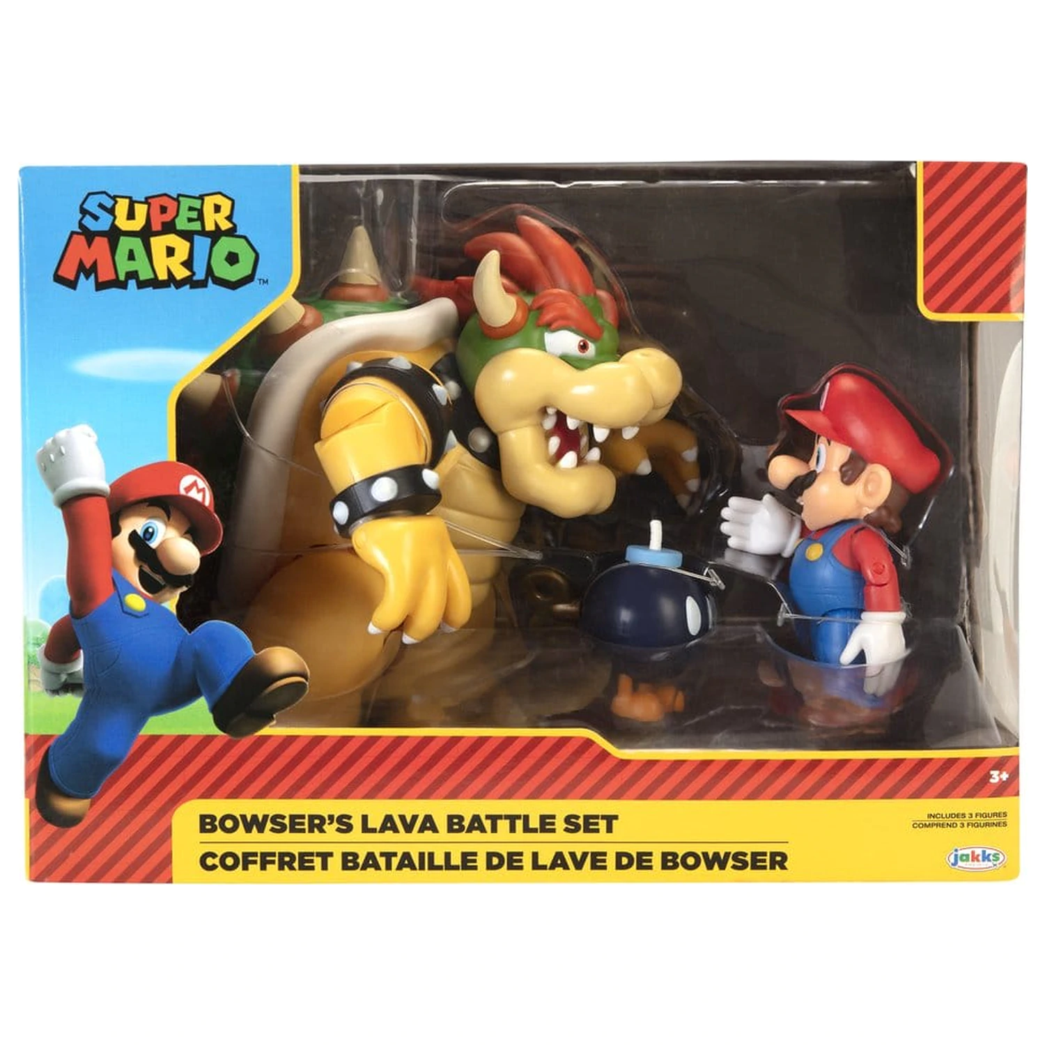 Nintendo Super Mario Bowser proti Super Mario poseben komplet fotografija izdelka