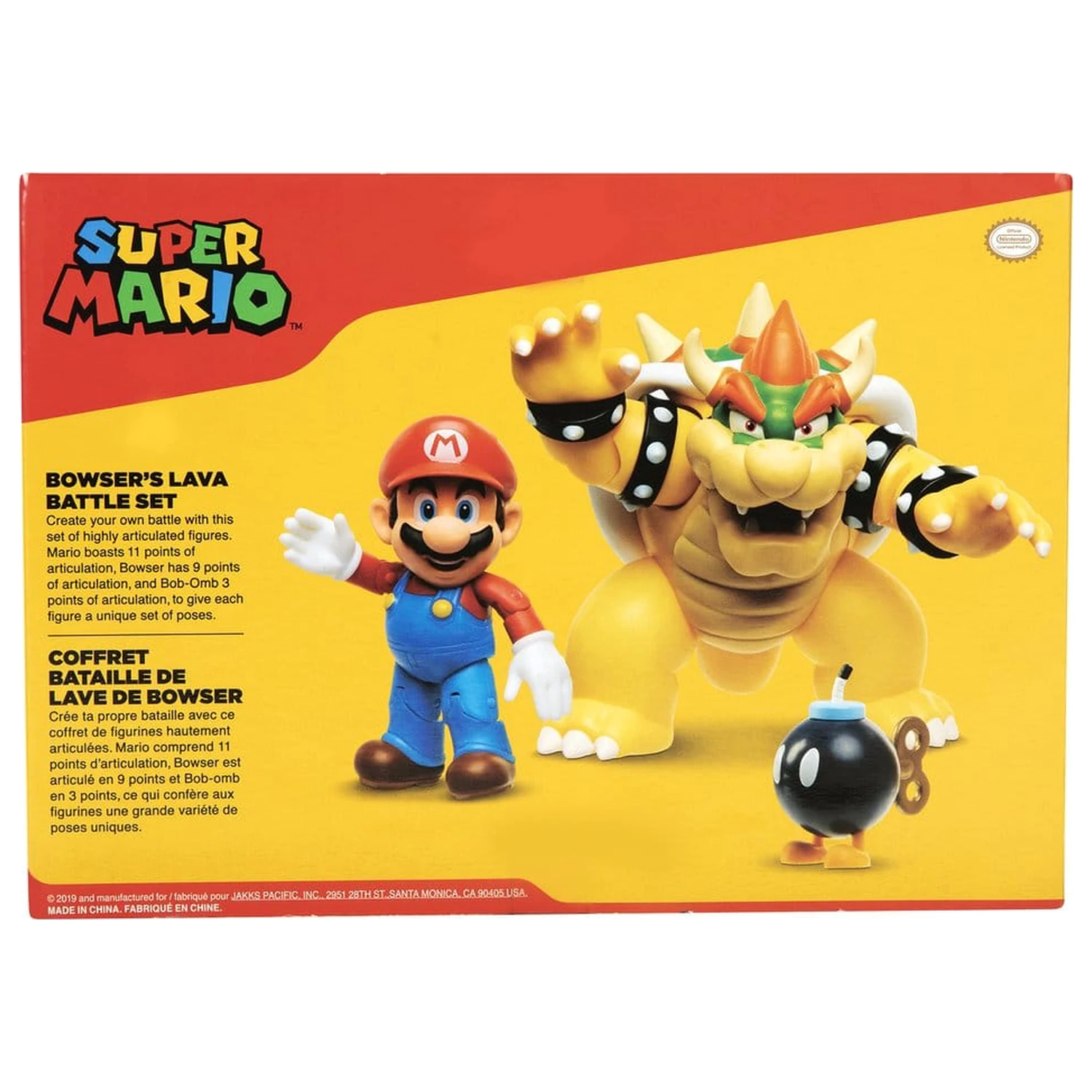 Nintendo Super Mario Bowser proti Super Mario poseben komplet fotografija izdelka